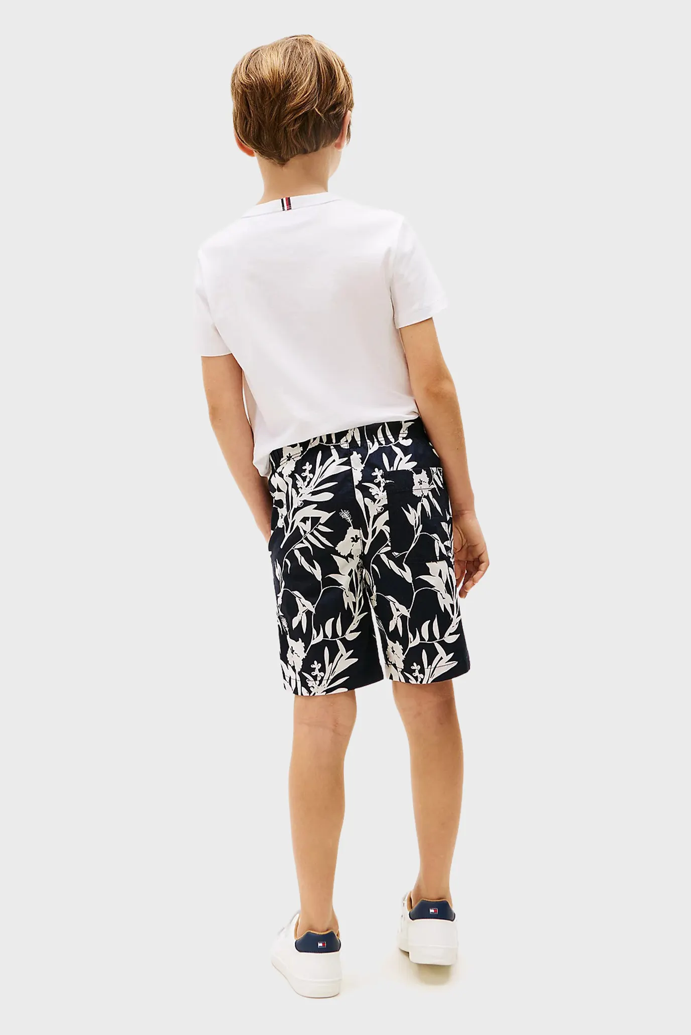 Дитячі темно-сині шорти з візерунком STRETCH 3