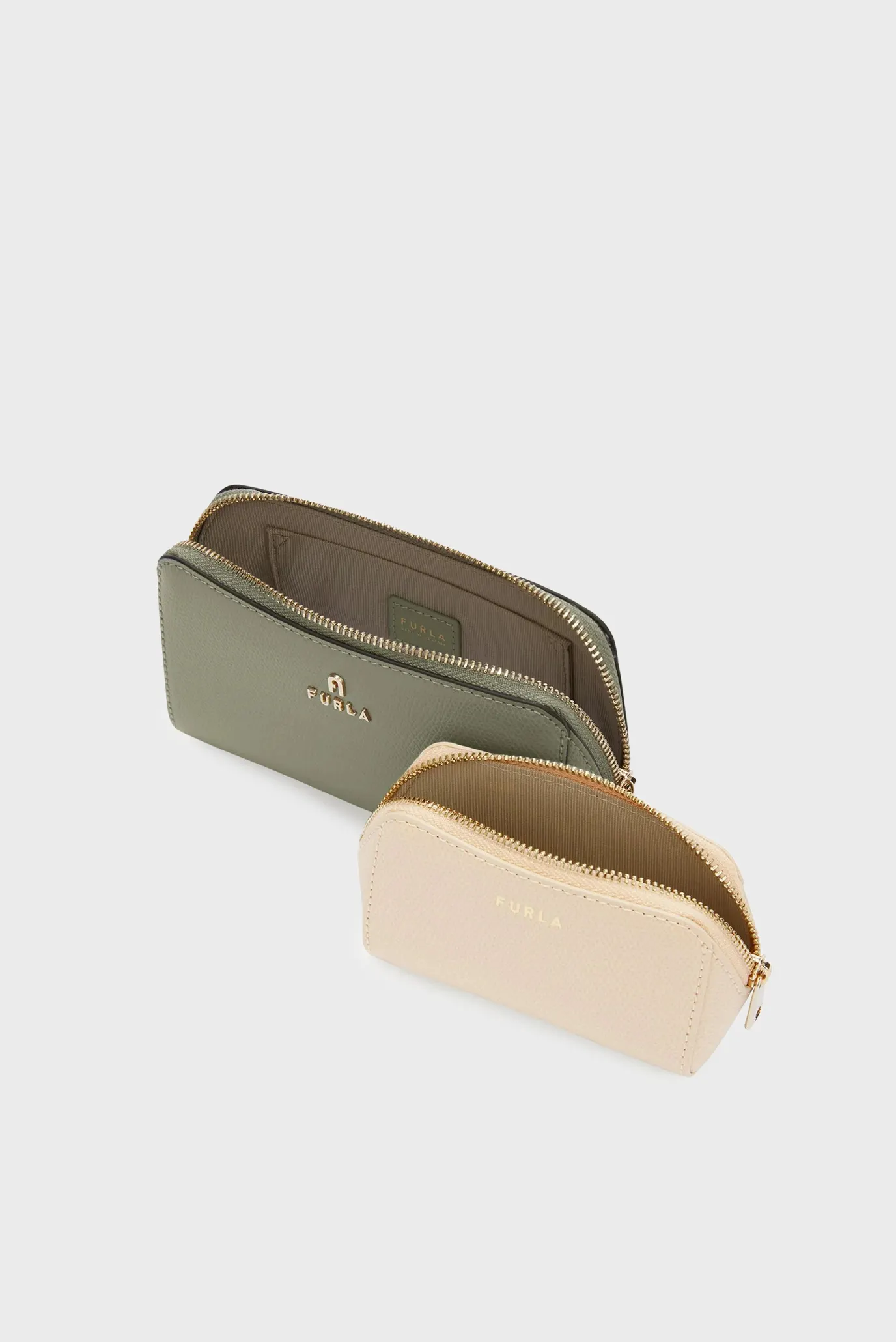 Женская кожаная косметичка (2 шт) 3