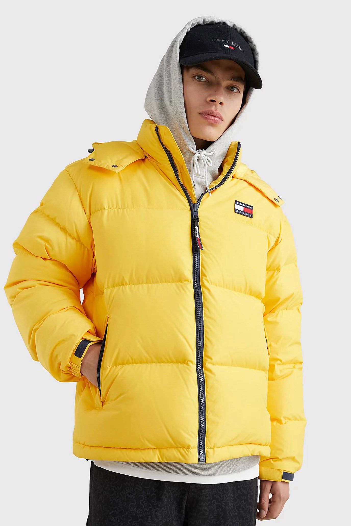 Чоловічий жовтий пуховик TJM ALASKA PUFFER 1