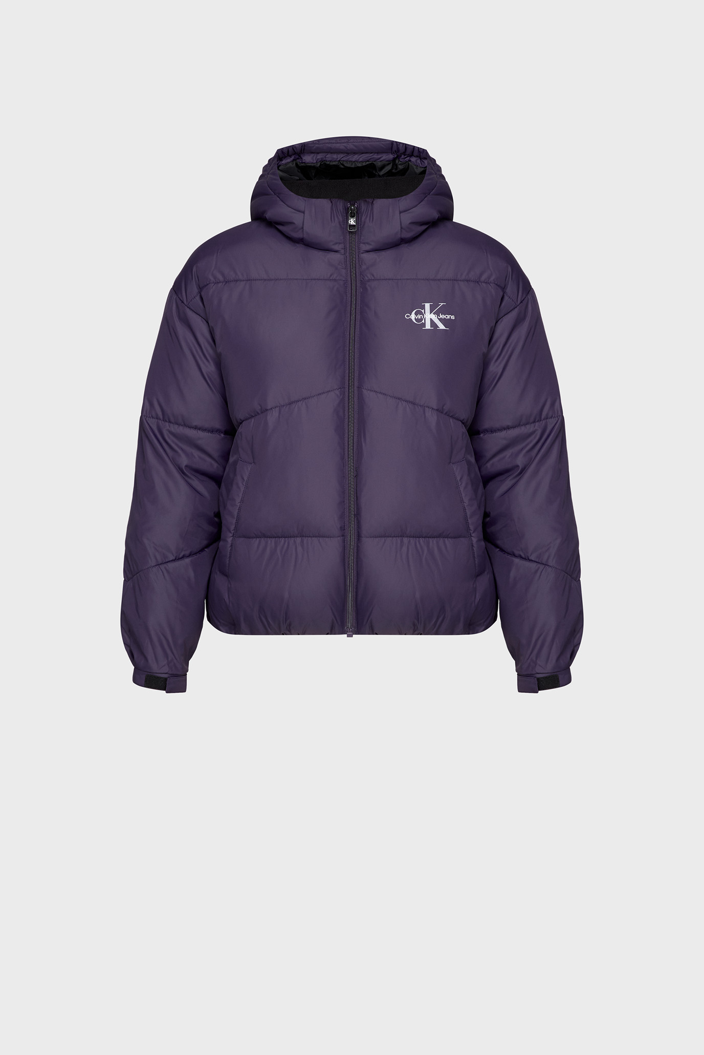 Дитяча фіолетова куртка CK SHORT PUFFER JACKET 1