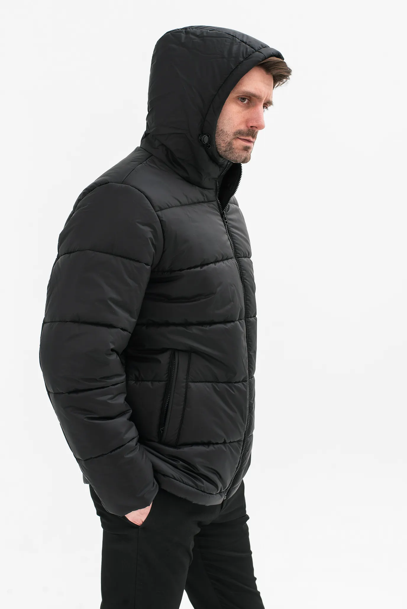 Мужская черная куртка 3