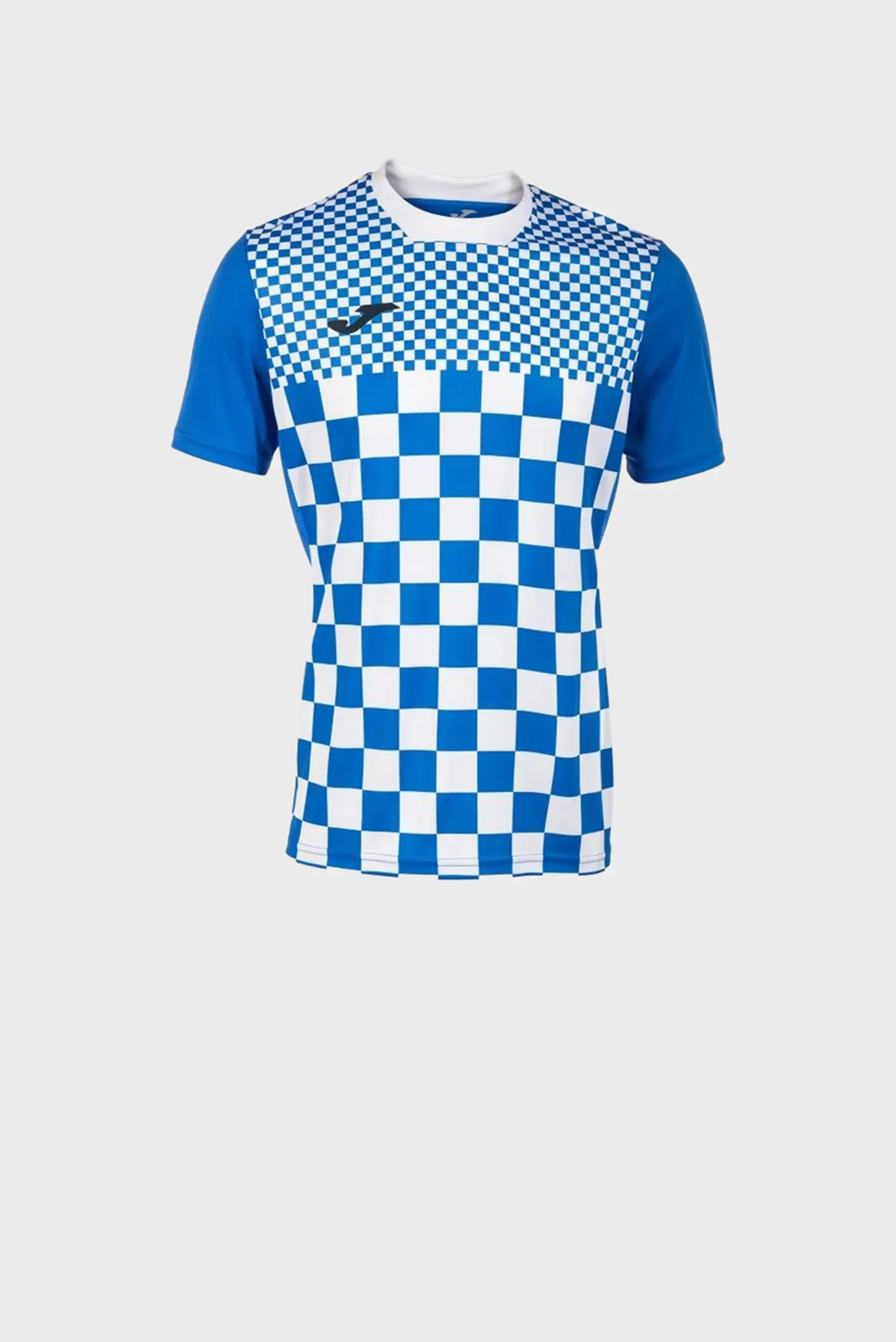 Детская синяя футболка с узором 1