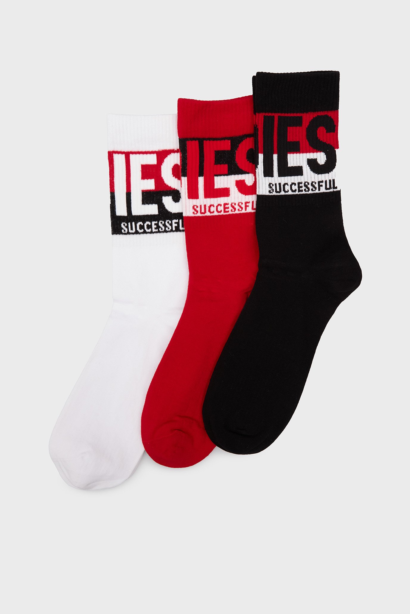 Мужские носки (3 пары) SKM-RAY Разноцветный 35-38 Diesel 00SAYJ 0IQAR Мужские носки (3 пары) SKM-RAY Разноцветный 35-38 Diesel 00SAYJ 0IQAR