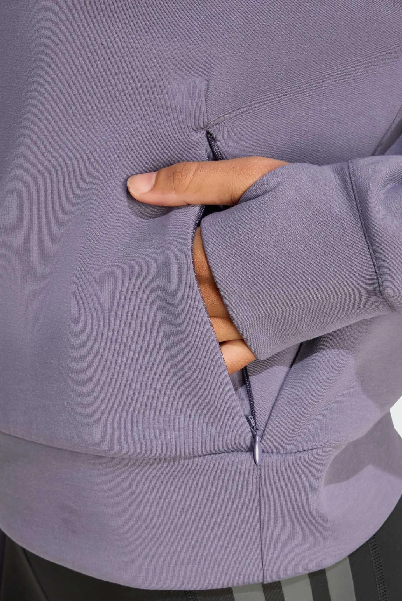 Жіночий бузковий світшот Designed-for-Training Warm-Up Crewneck 5