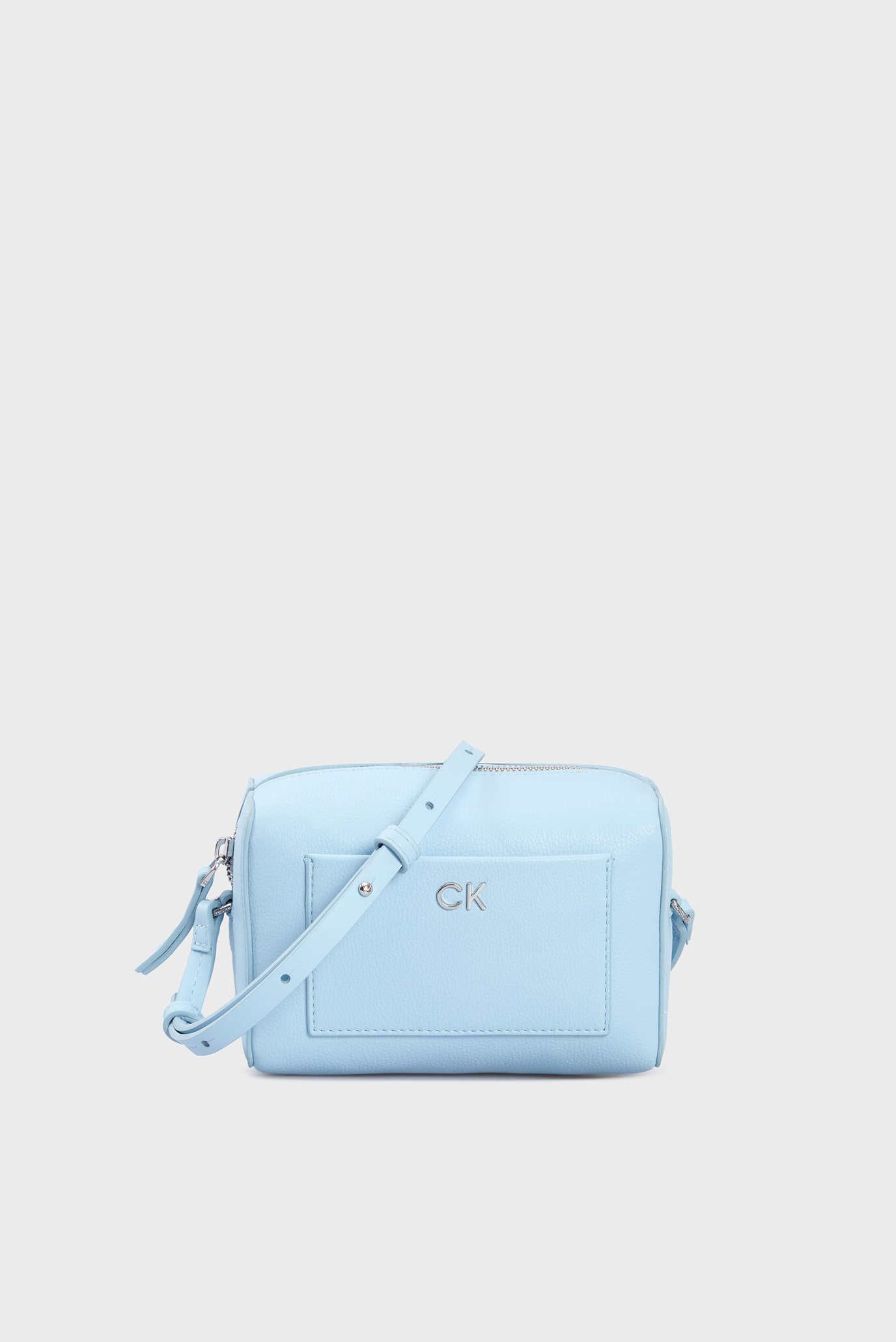 Жіноча блакитна сумка CK DAILY CAMERA BAG PEBBLE 1