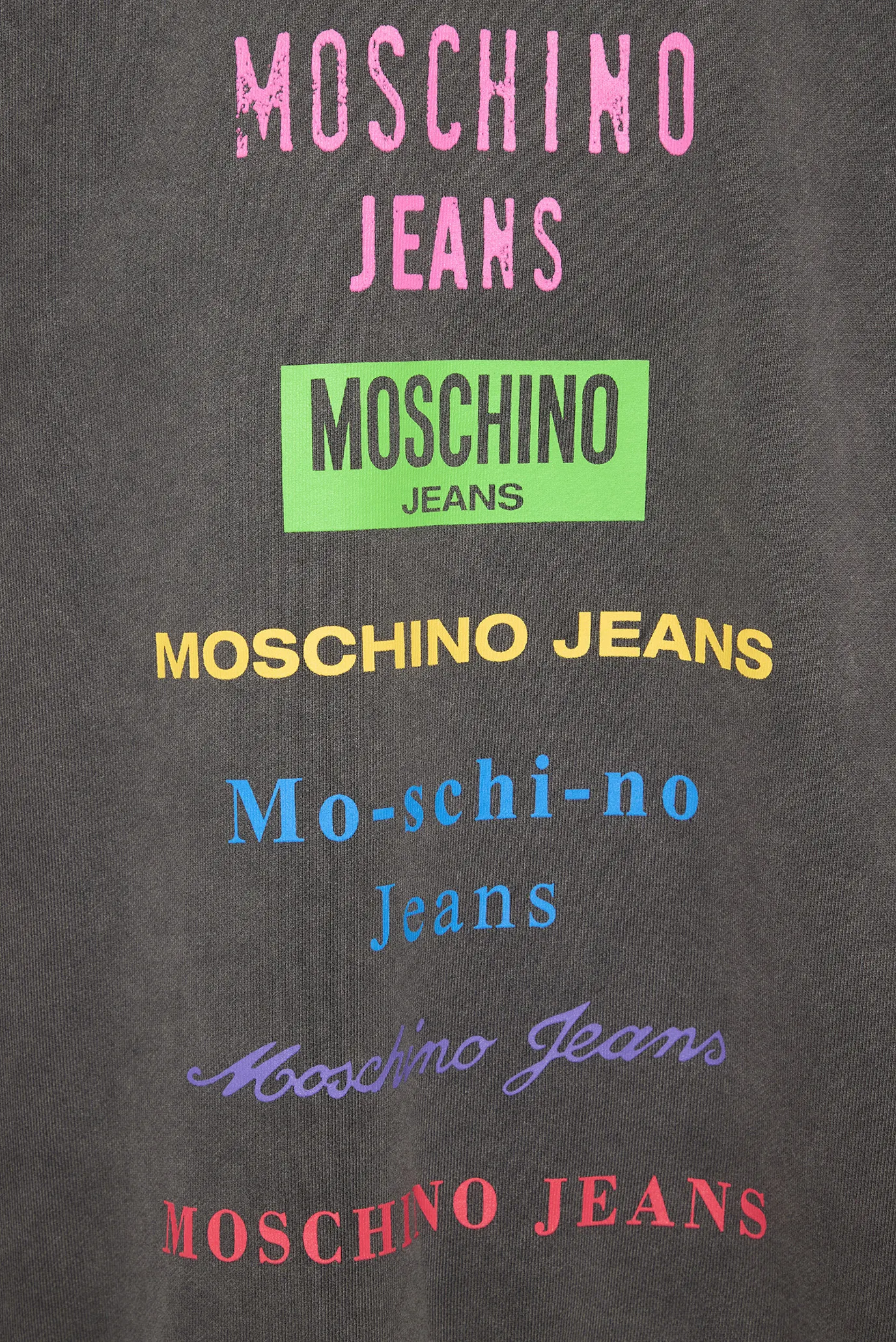 Женский темно-серый свитшот 3