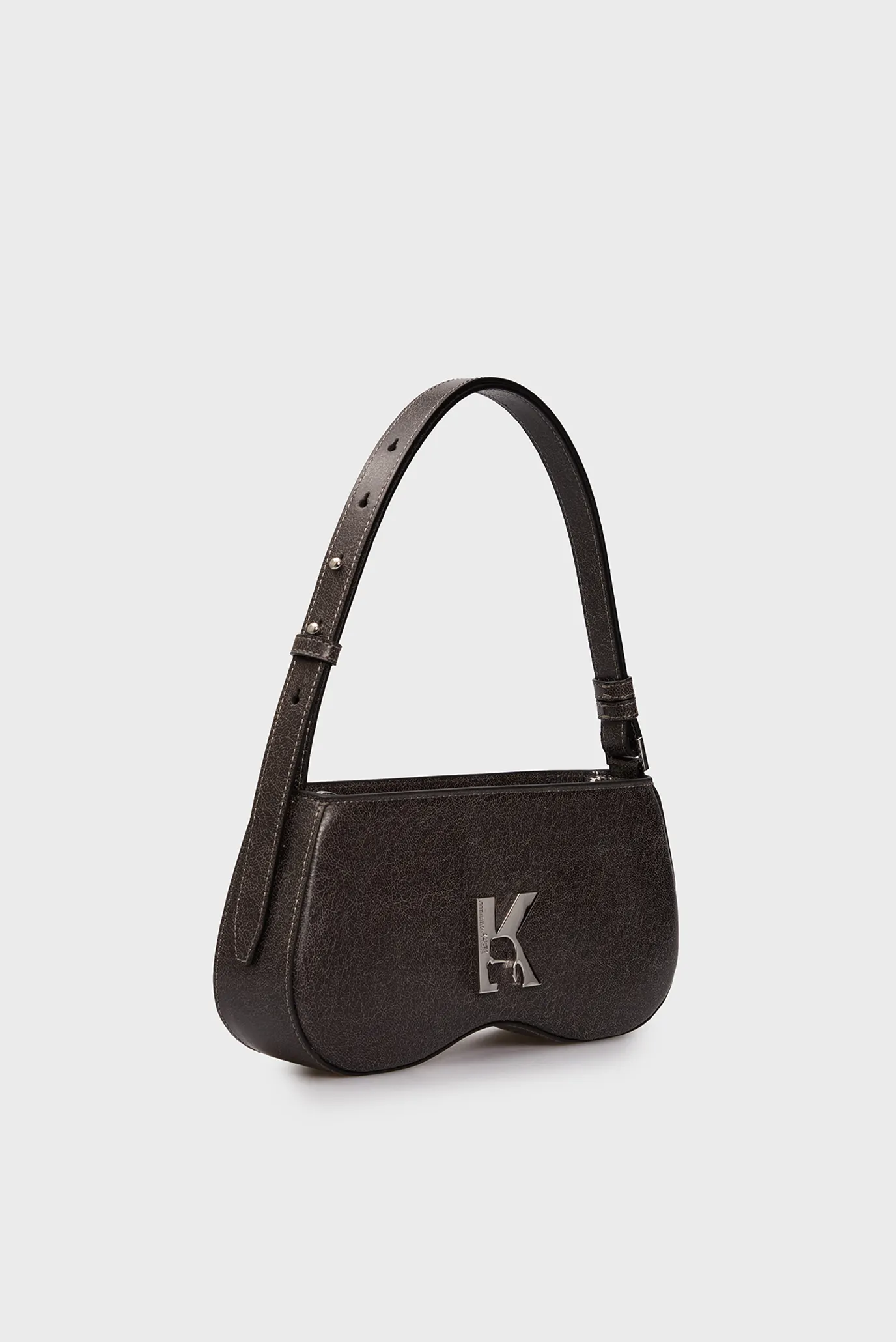 Жіноча чорна сумка sunglass shoulderbag 3