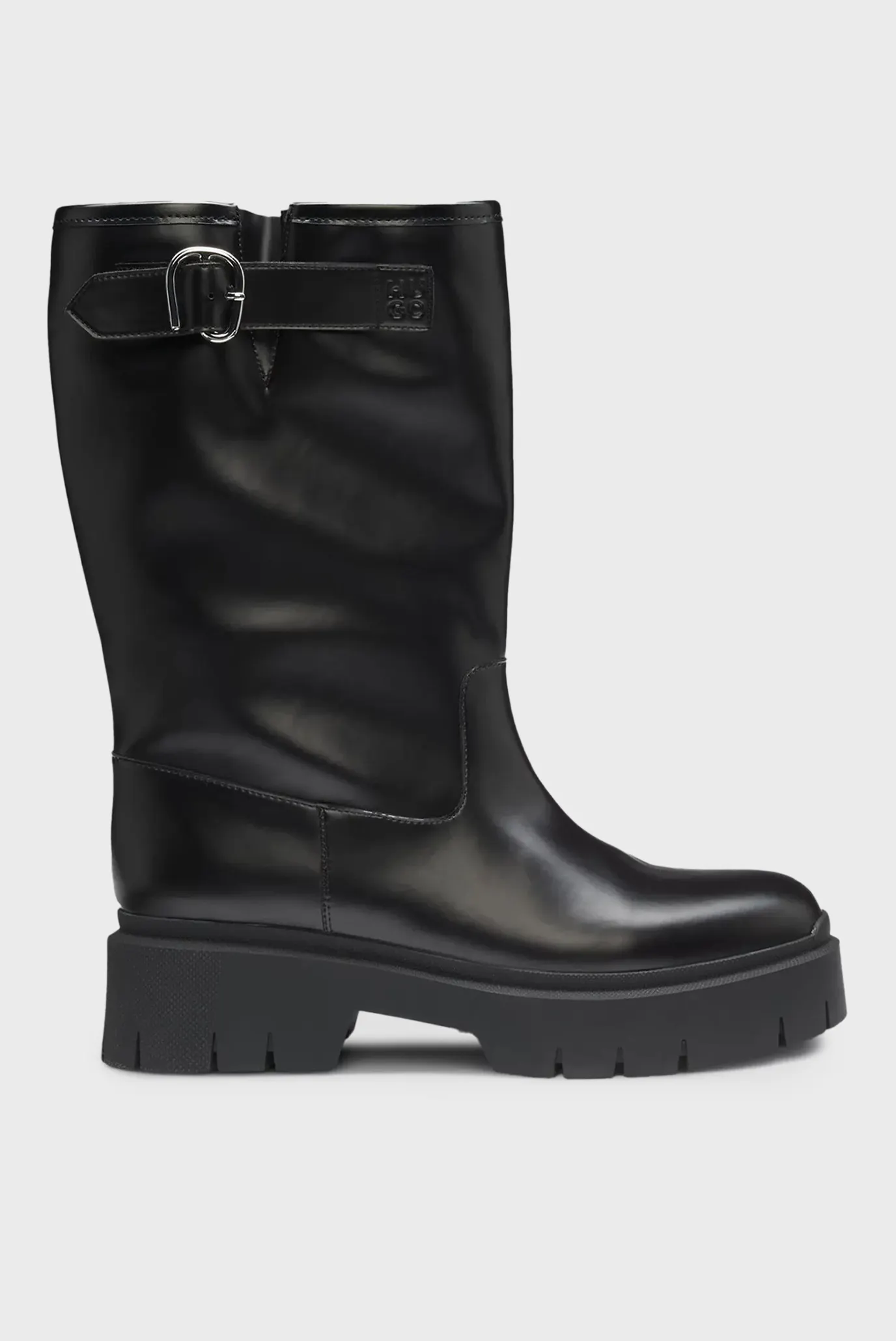 Женские черные сапоги 1