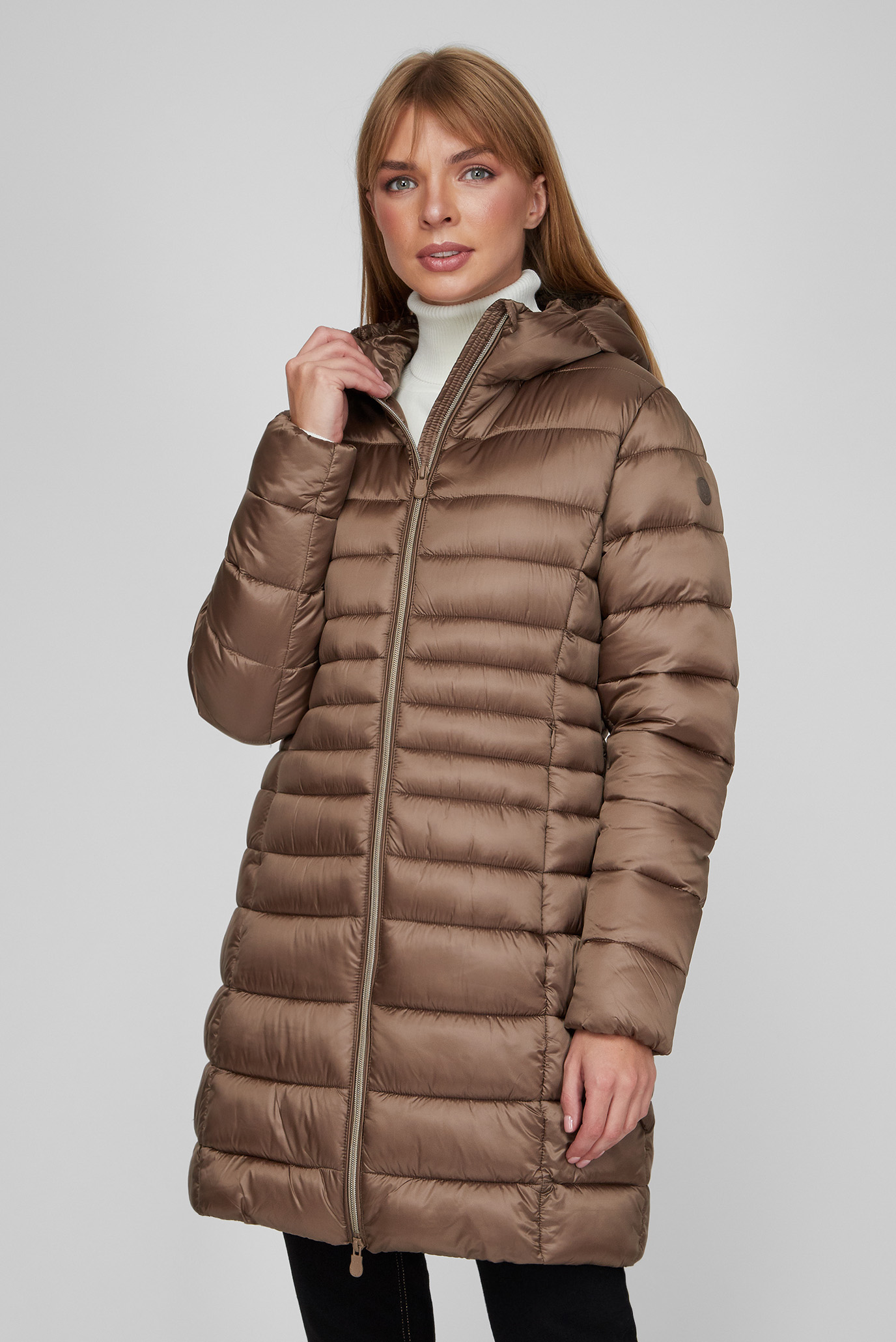 Женская коричневая куртка 1