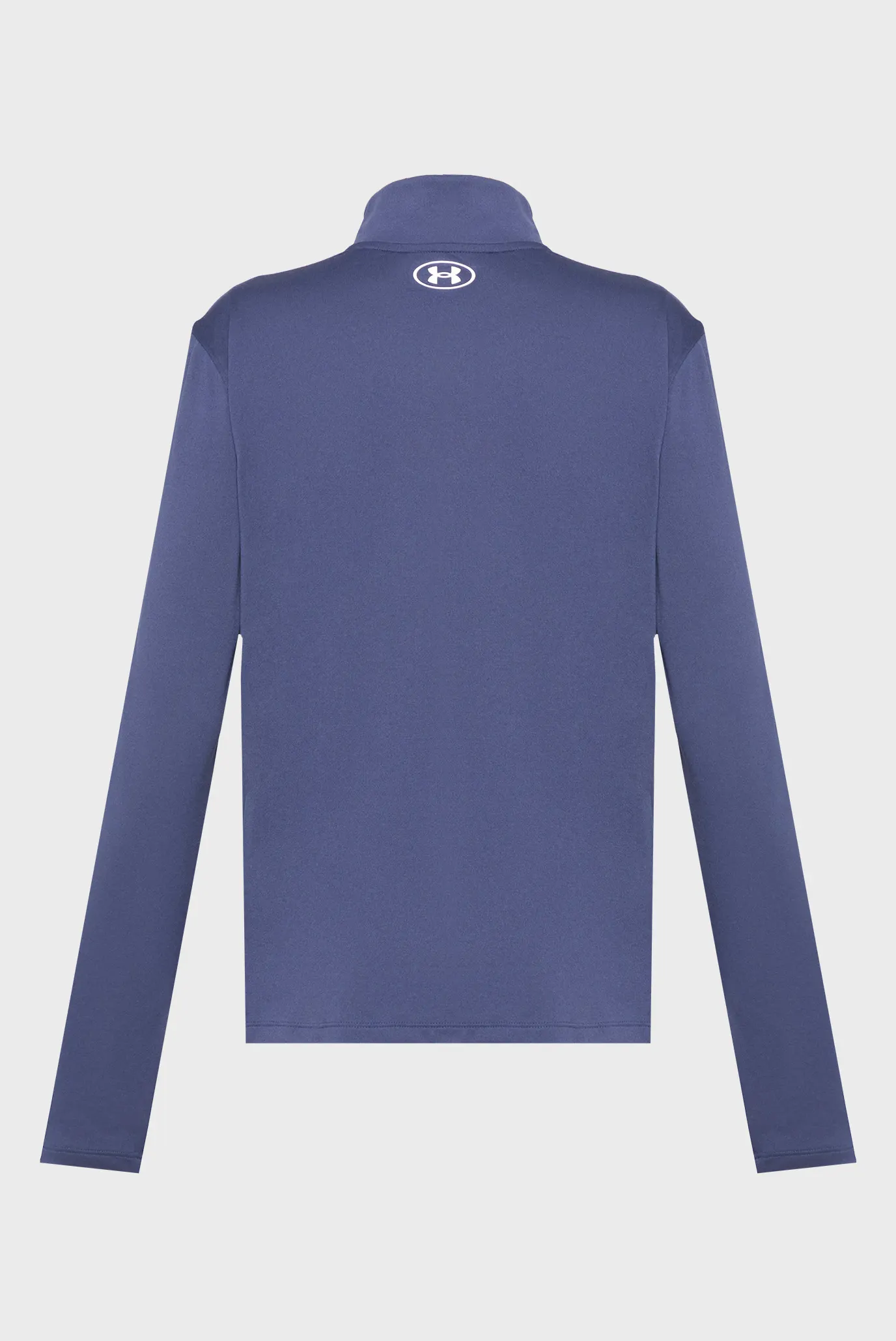 Жіночий темно-синій лонгслів UA Tech WM Tape Half Zip 2