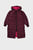 Детская бордовая куртка JIWEI