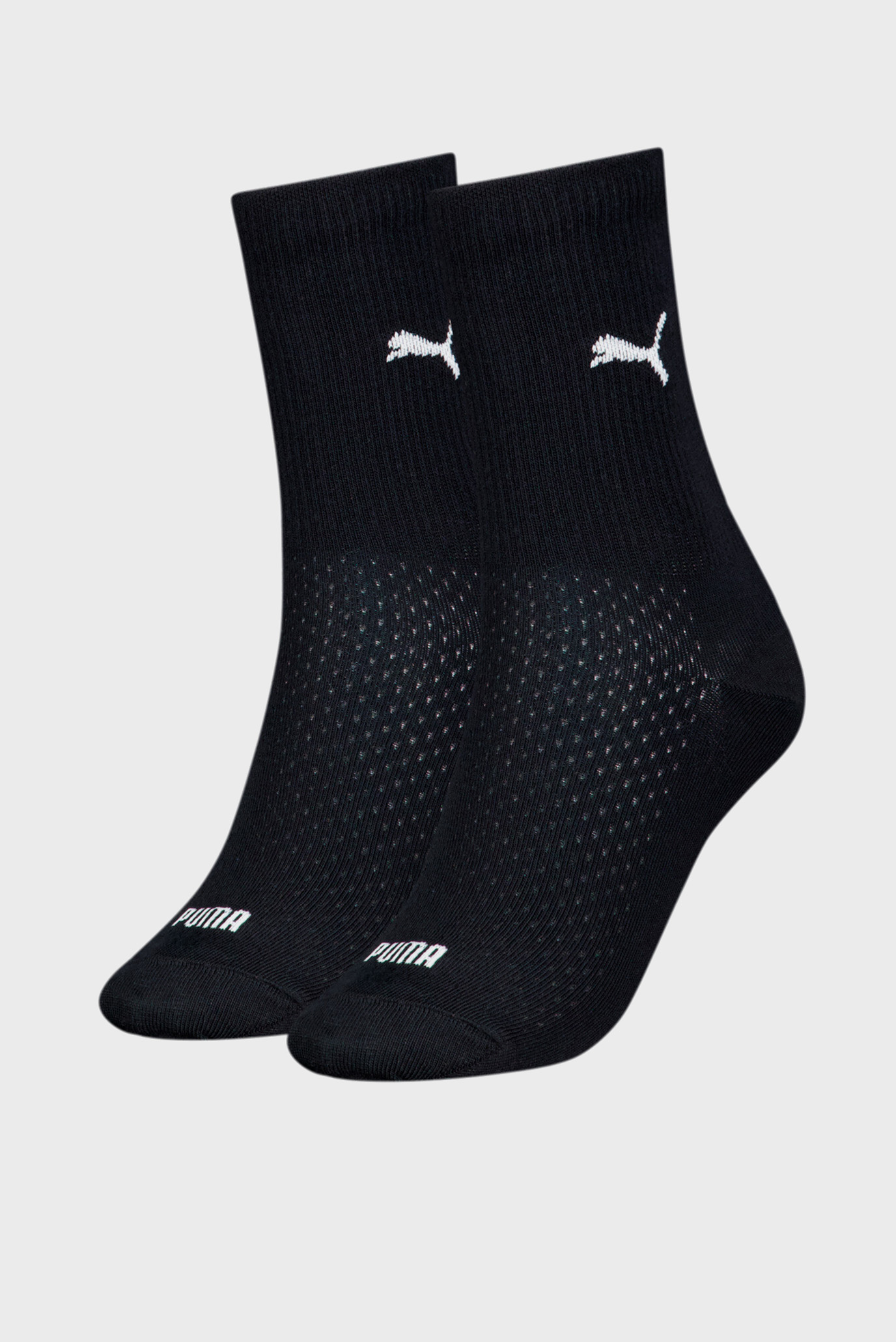 Женские черные носки (2 пары) PUMA Women's Classic Socks 2 Pack 1