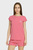 Женская розовая пижама (футболка, шорты)