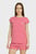 Жіноча рожева піжама (футболка, шорти)