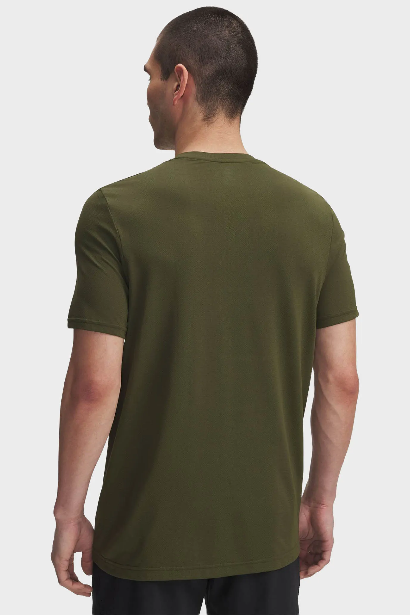 Чоловіча оливкова футболка UA Vanish Elite Seamless SS 2