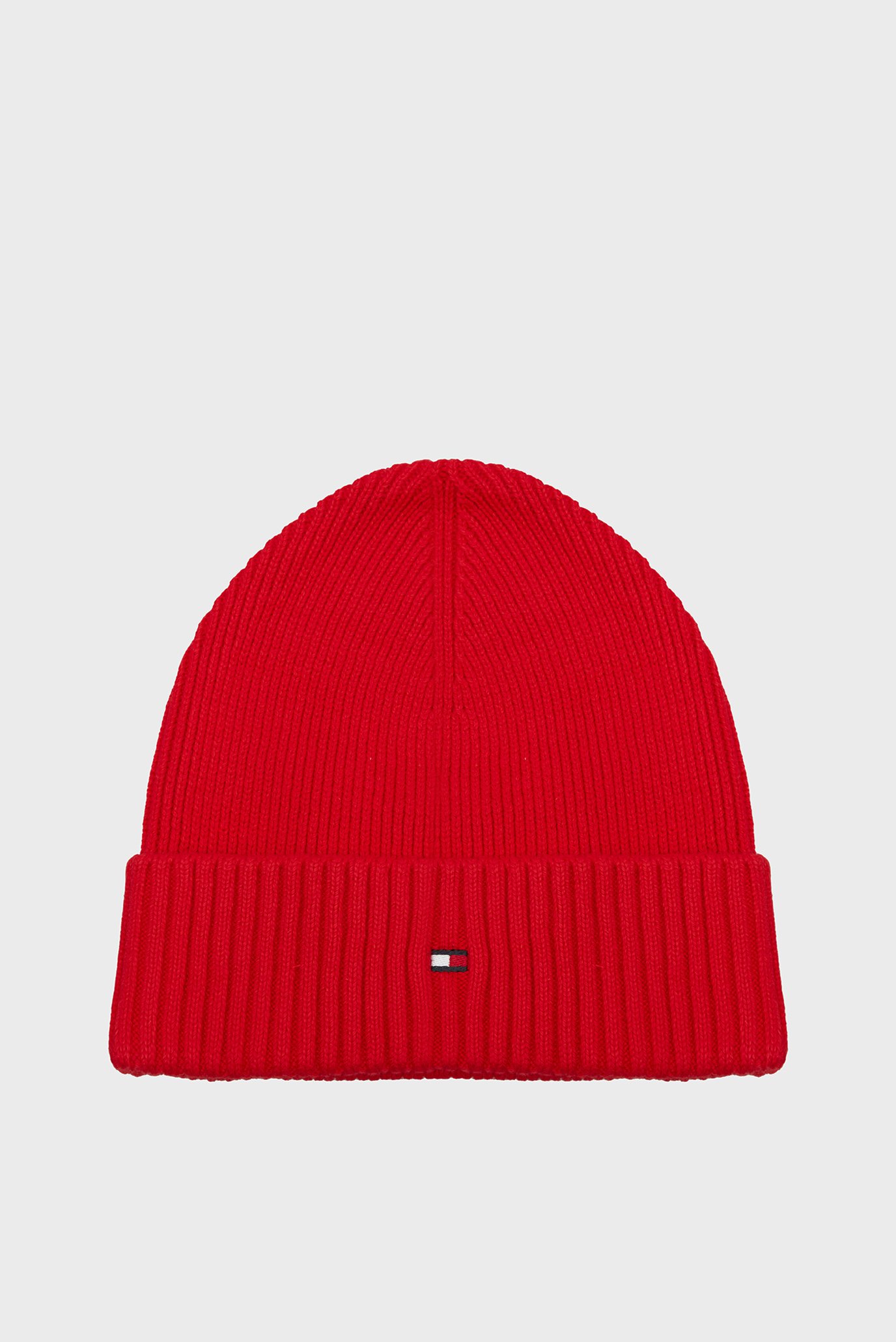 Мужская красная шапка ESSENTIAL FLAG BEANIE 1