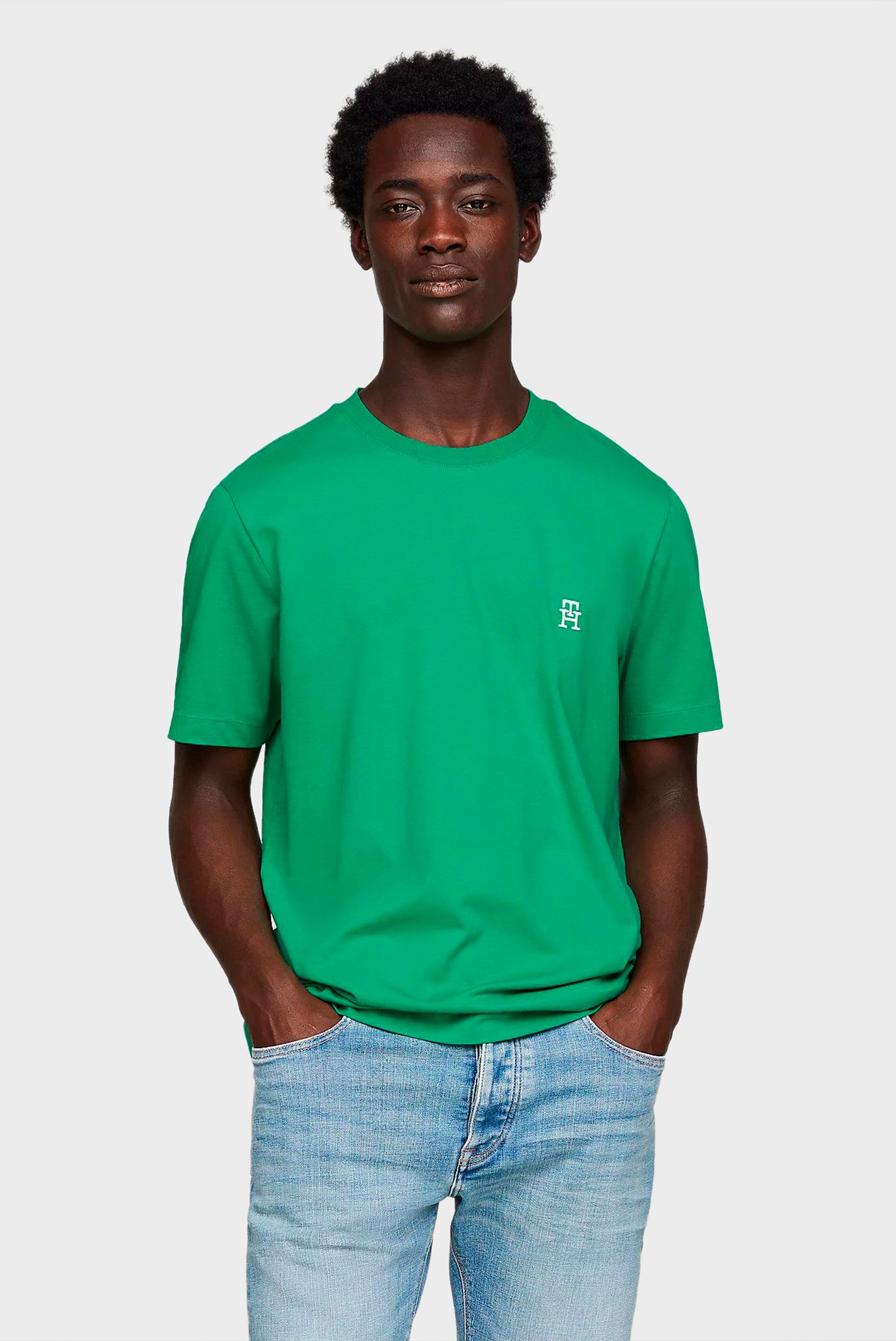Чоловіча зелена футболка MONOGRAM IMD TEE 1