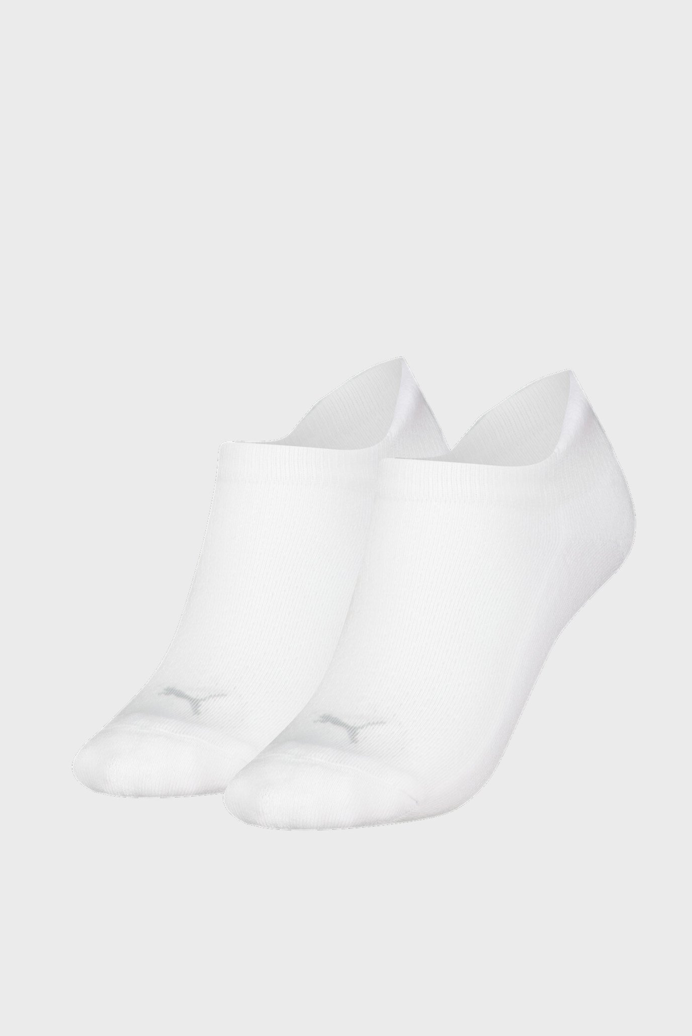 Женские белые следы (2 пары) PUMA Women's Sneaker Socks 2 pack 1