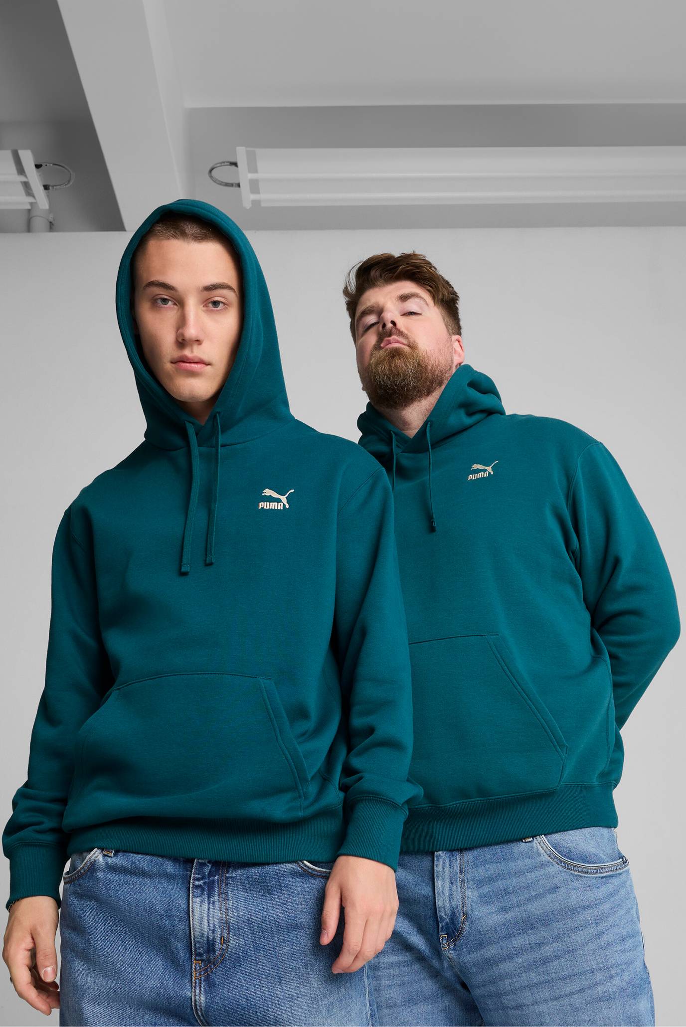 Мужское зеленое худи Classics Hoodie Men 1