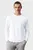 Чоловічий білий лонгслів CREW NECK