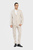Чоловічий бежевий лляний костюм (блейзер, брюки)