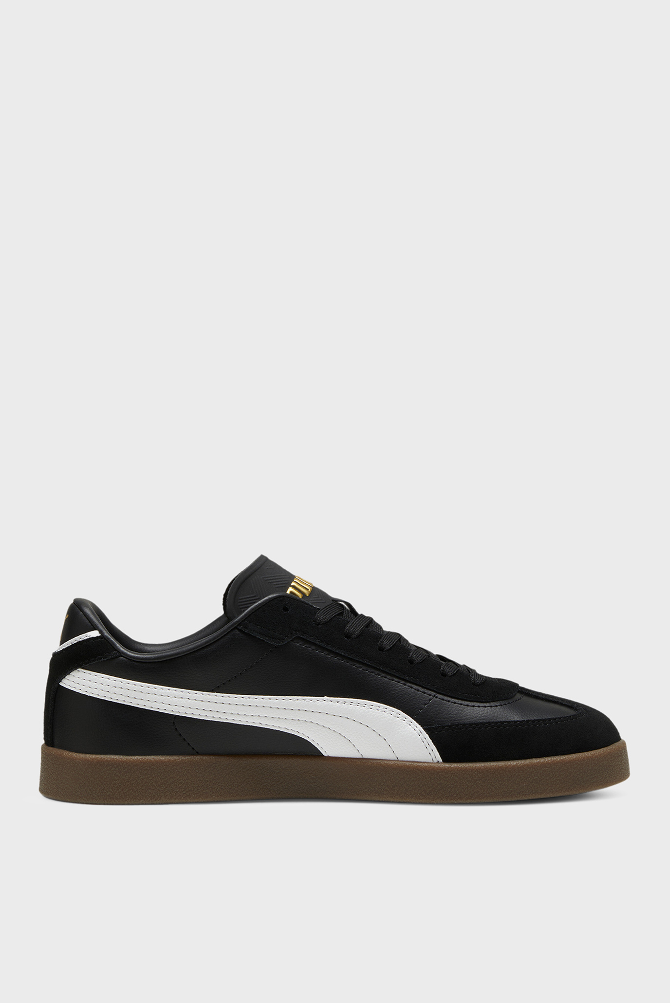 Черные кожаные сникерсы PUMA Club II Era Sneakers Unisex 1