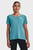 Жіноча блакитна футболка UA Rush Energy SS