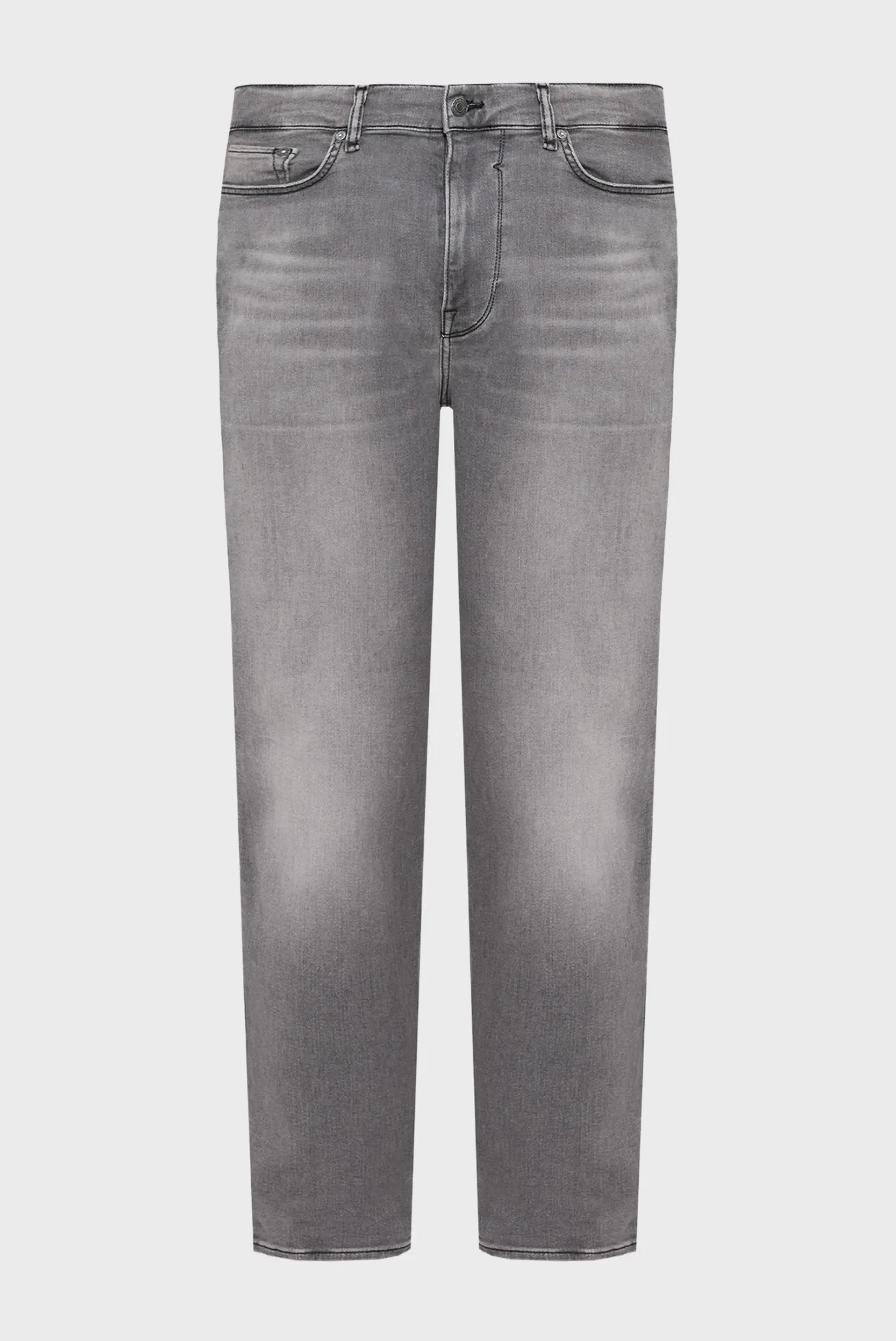 Мужские серые джинсы 6