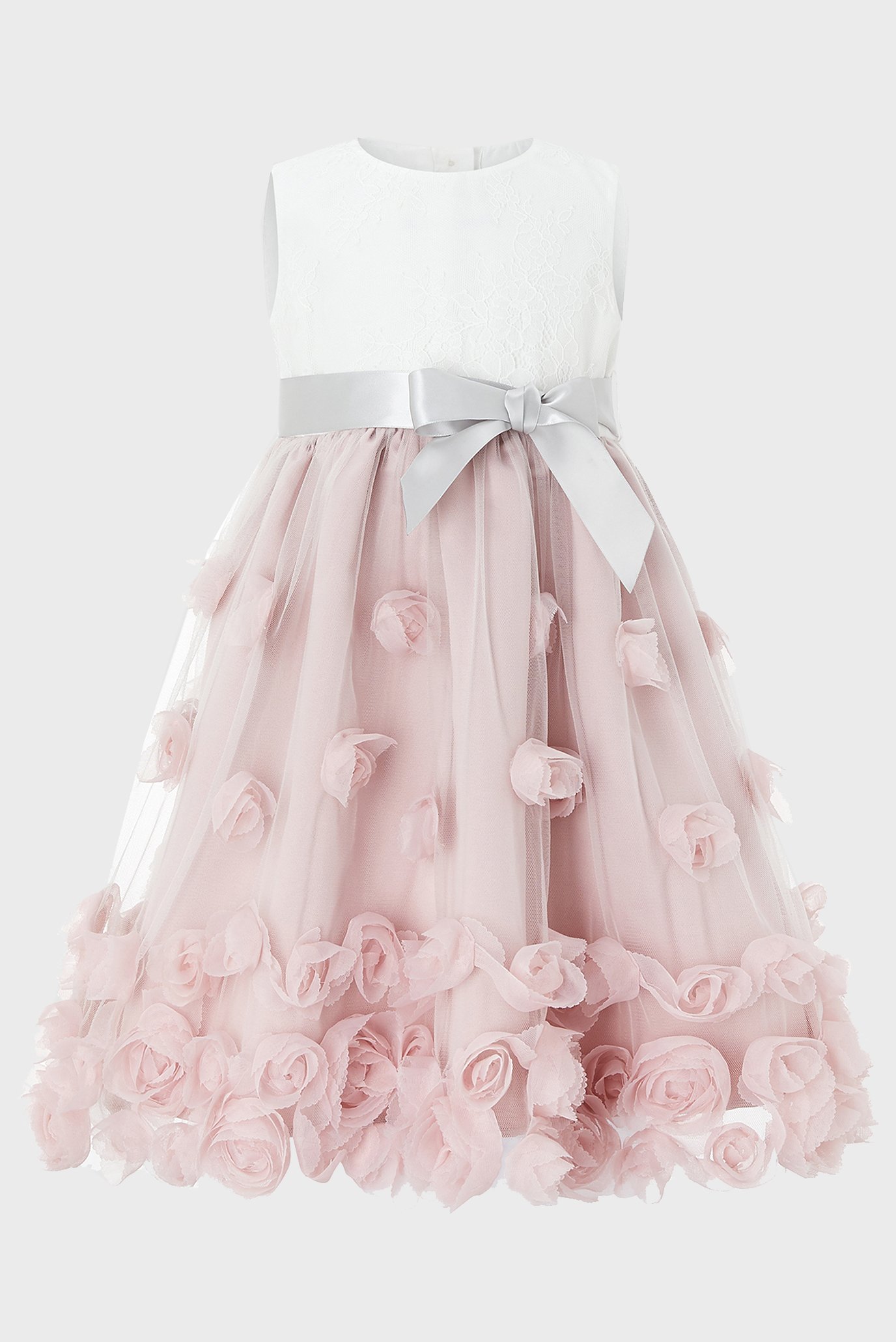 Детское розовое платье 1