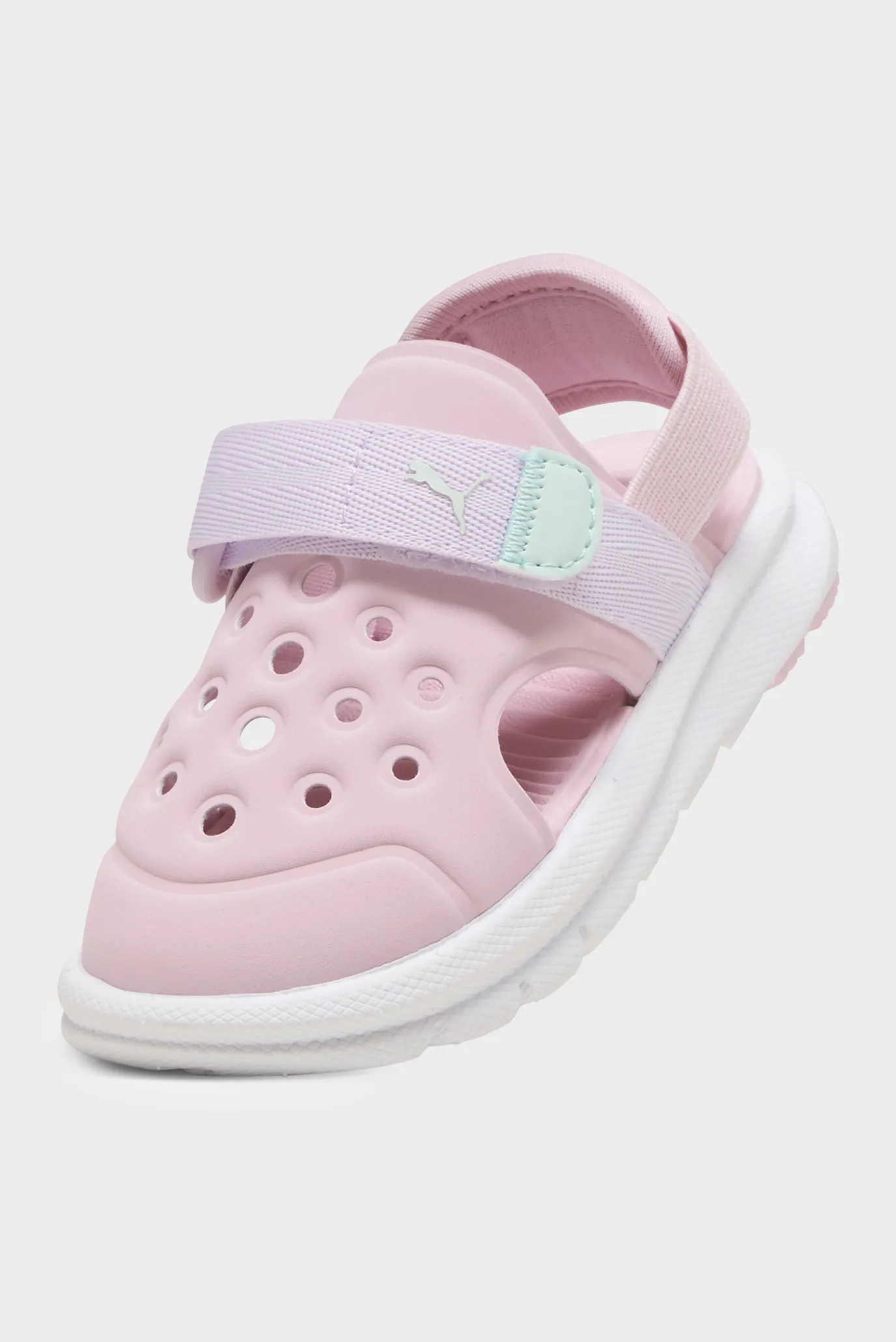 Детские пудровые сандалии PUMA Evolve Alternative Closure Sandals Baby 5