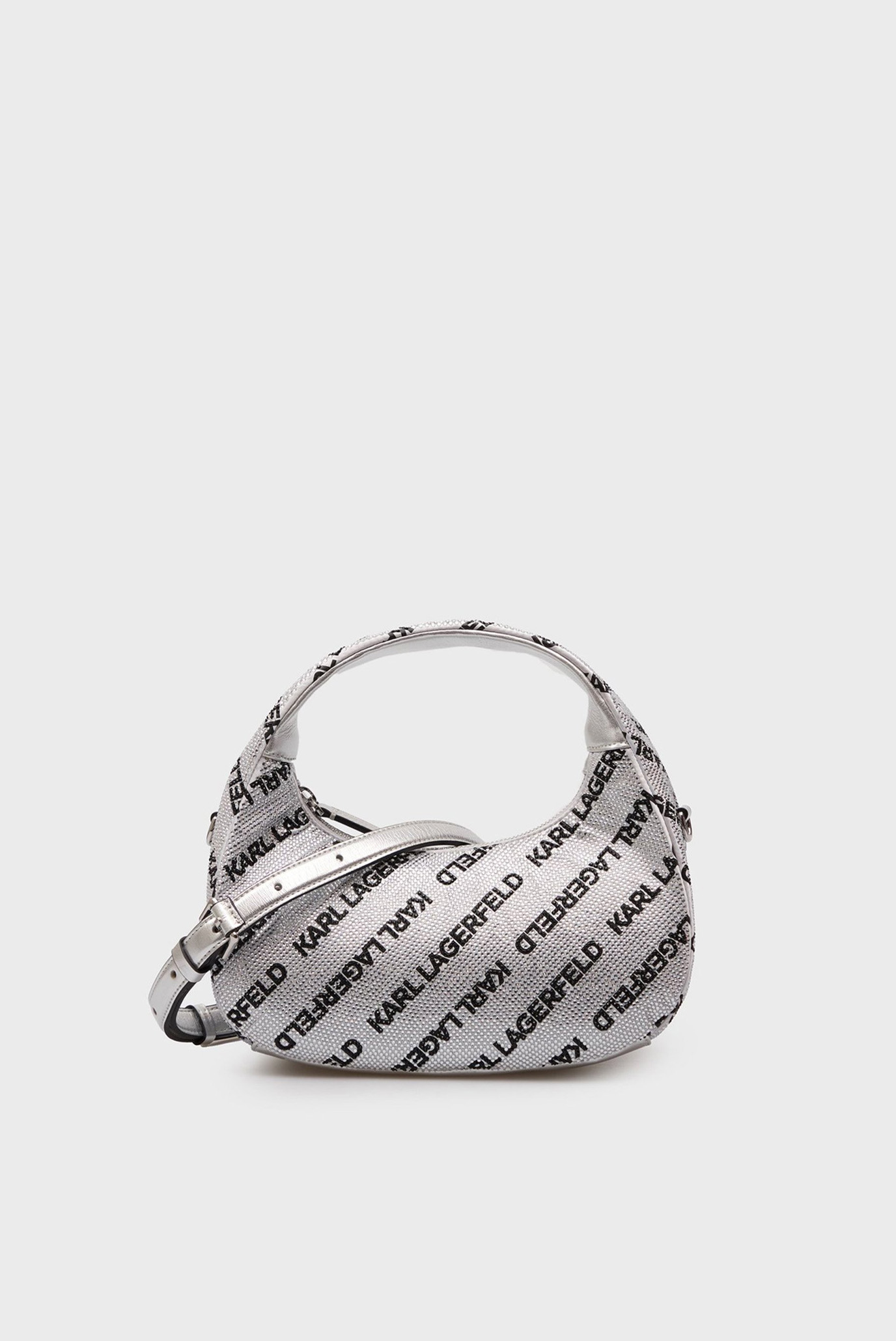 Женская серебристая сумка с узором K EVENING KUSHION Серебряный ONESIZE Karl Lagerfeld 240W3026 Женская серебристая сумка с узором K EVENING KUSHION Серебряный ONESIZE Karl Lagerfeld 240W3026