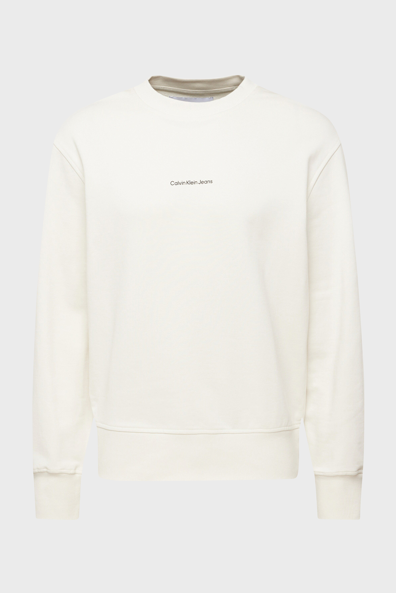 Чоловічий білий світшот CITY GRID MAP CREW NECK 1