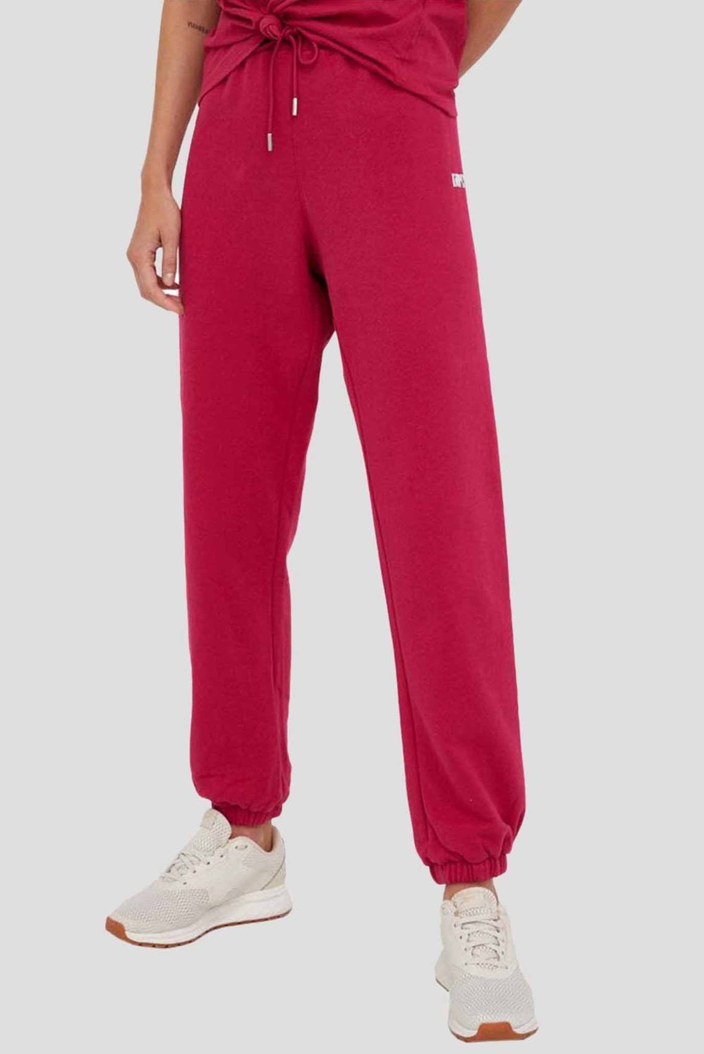 Женские малиновые спортивные брюки Малиновый M DKNY DP2P3114 Женские малиновые спортивные брюки Малиновый M DKNY DP2P3114