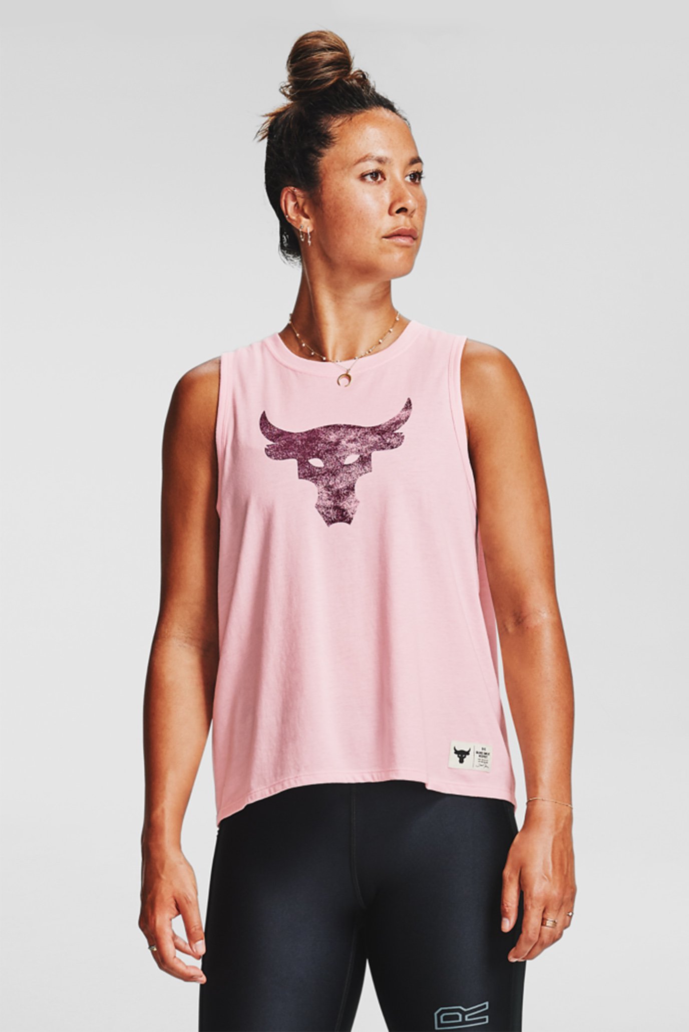 UA Project Rock Tank Under Armour 1359353 643 MD Fashion