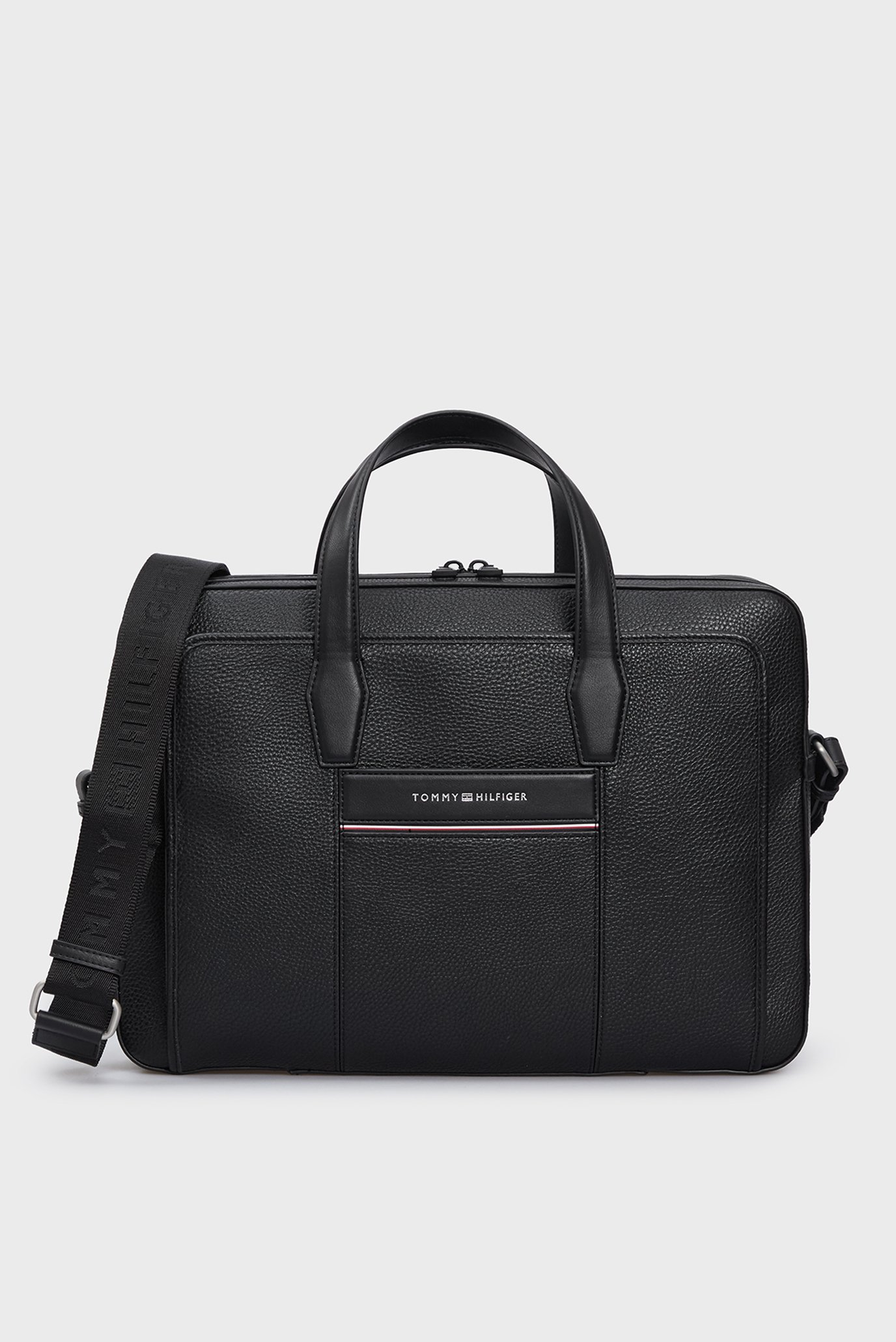 Чоловіча чорна сумка для ноутбука TH CORP SLIM COMPUTER BAG 1