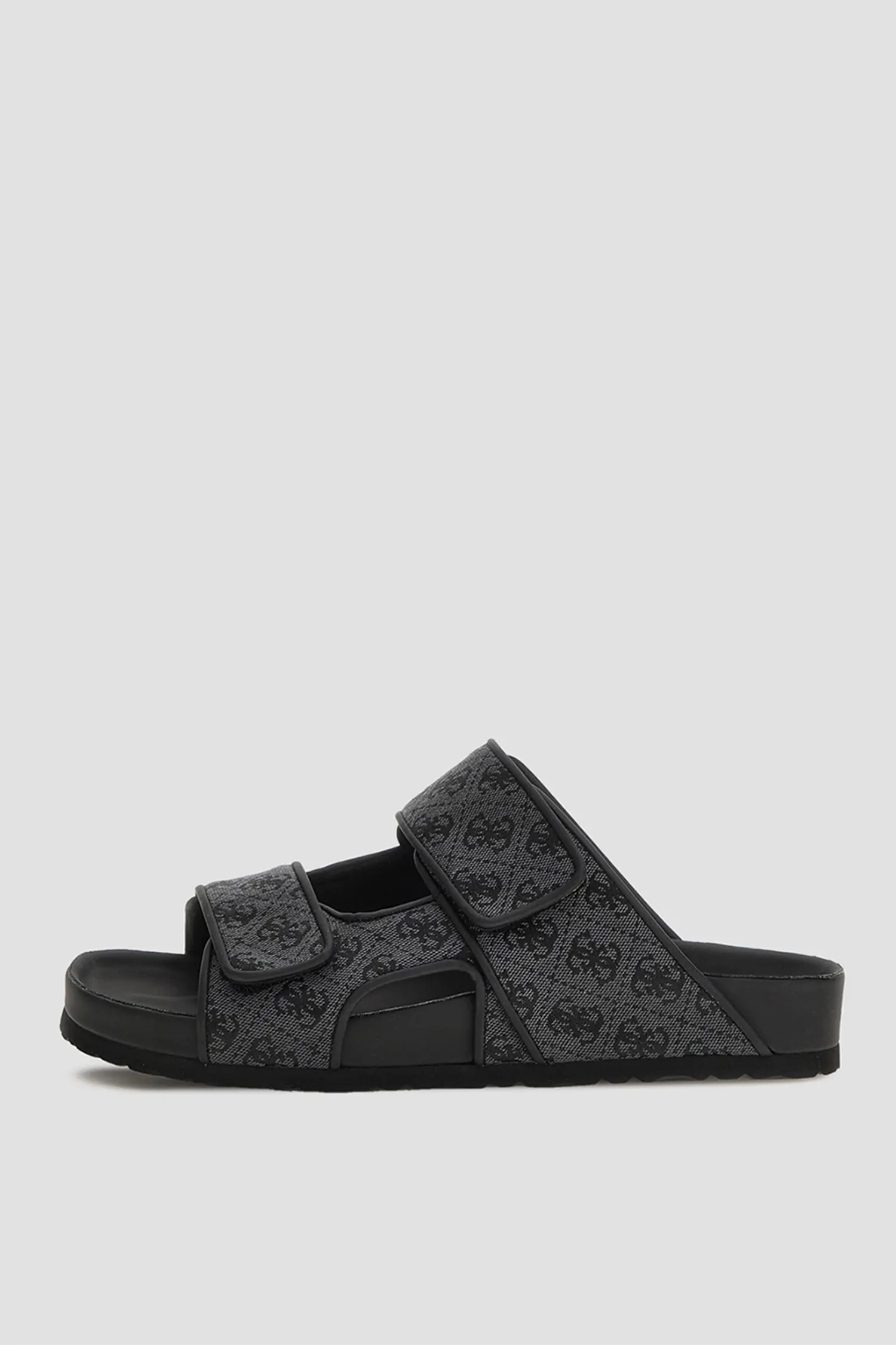 Мужские темно-серые слайдеры с узором 6