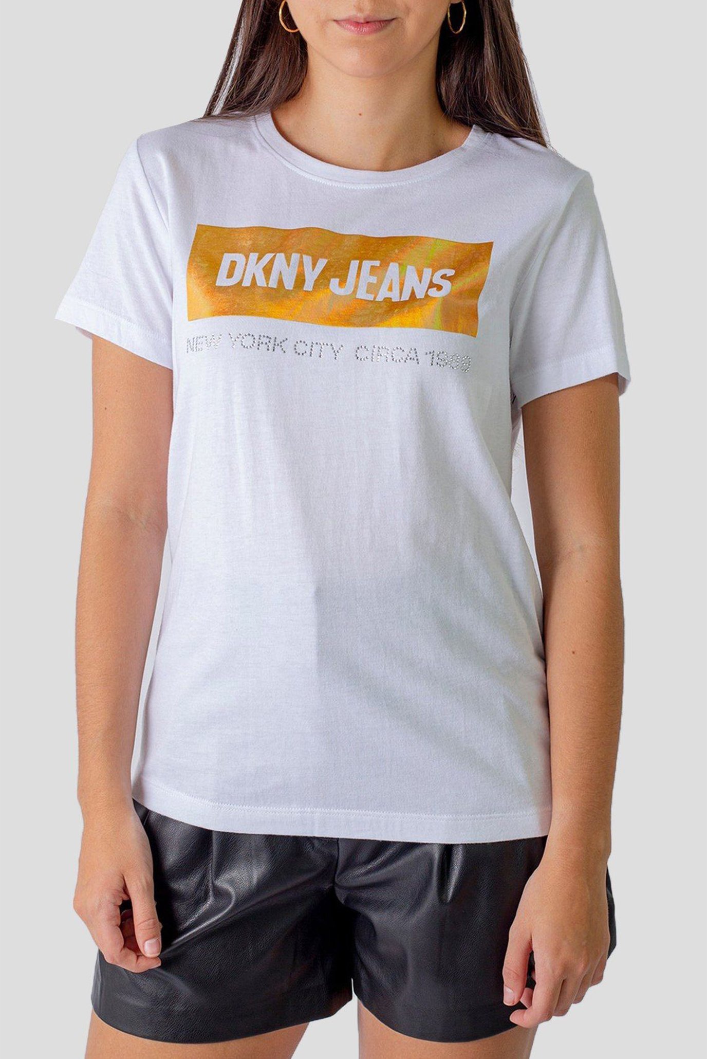 Женская белая футболка Белый M DKNY E23FCDNA Женская белая футболка Белый M DKNY E23FCDNA