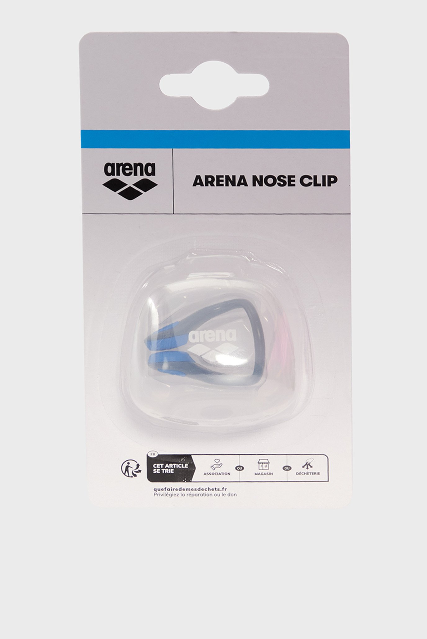 Темно-синий зажим для носа NOSE CLIP Синий ONESIZE Arena 009391-400