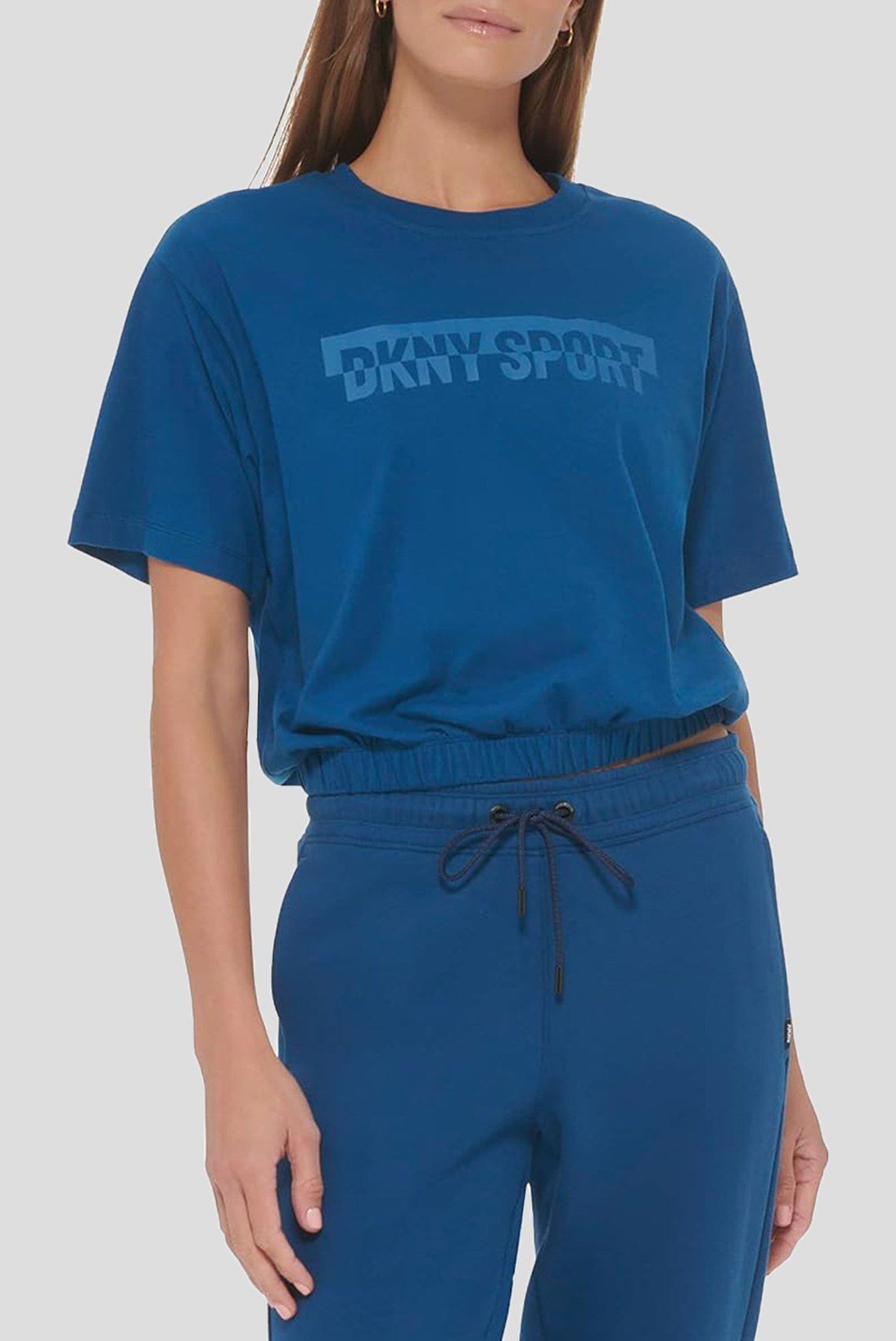 Женская синяя футболка Синий S DKNY DP2T8967 Женская синяя футболка Синий S DKNY DP2T8967
