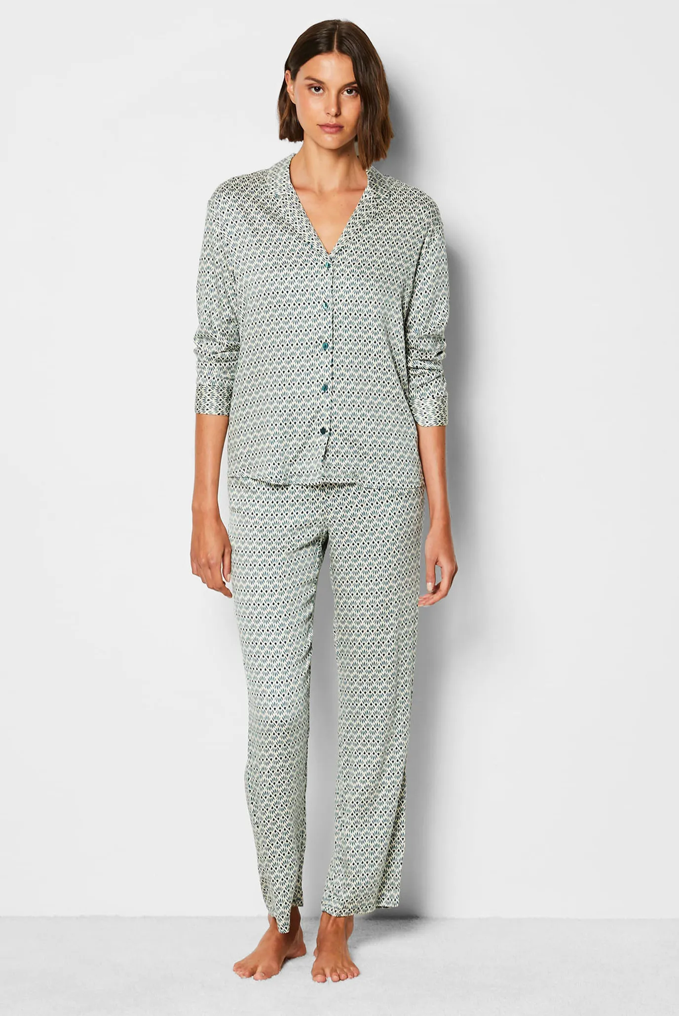 Жіночі брюки з візерунком BACCO 2