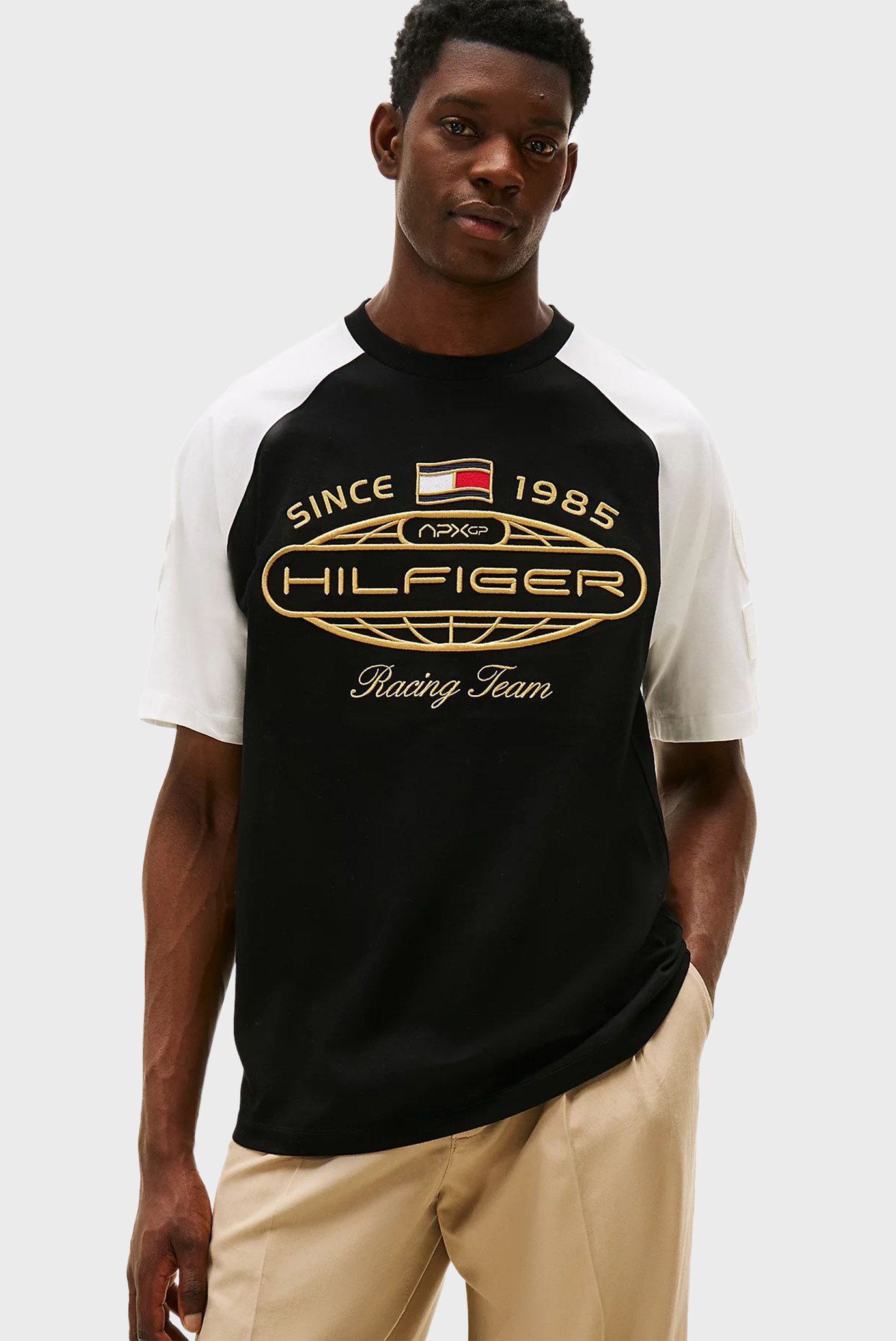 Мужская футболка Tommy Hilfiger x F1 MOVIE Разноцветный L Tommy Hilfiger MW0MW41389 Мужская футболка Tommy Hilfiger x F1 MOVIE Разноцветный L Tommy Hilfiger MW0MW41389