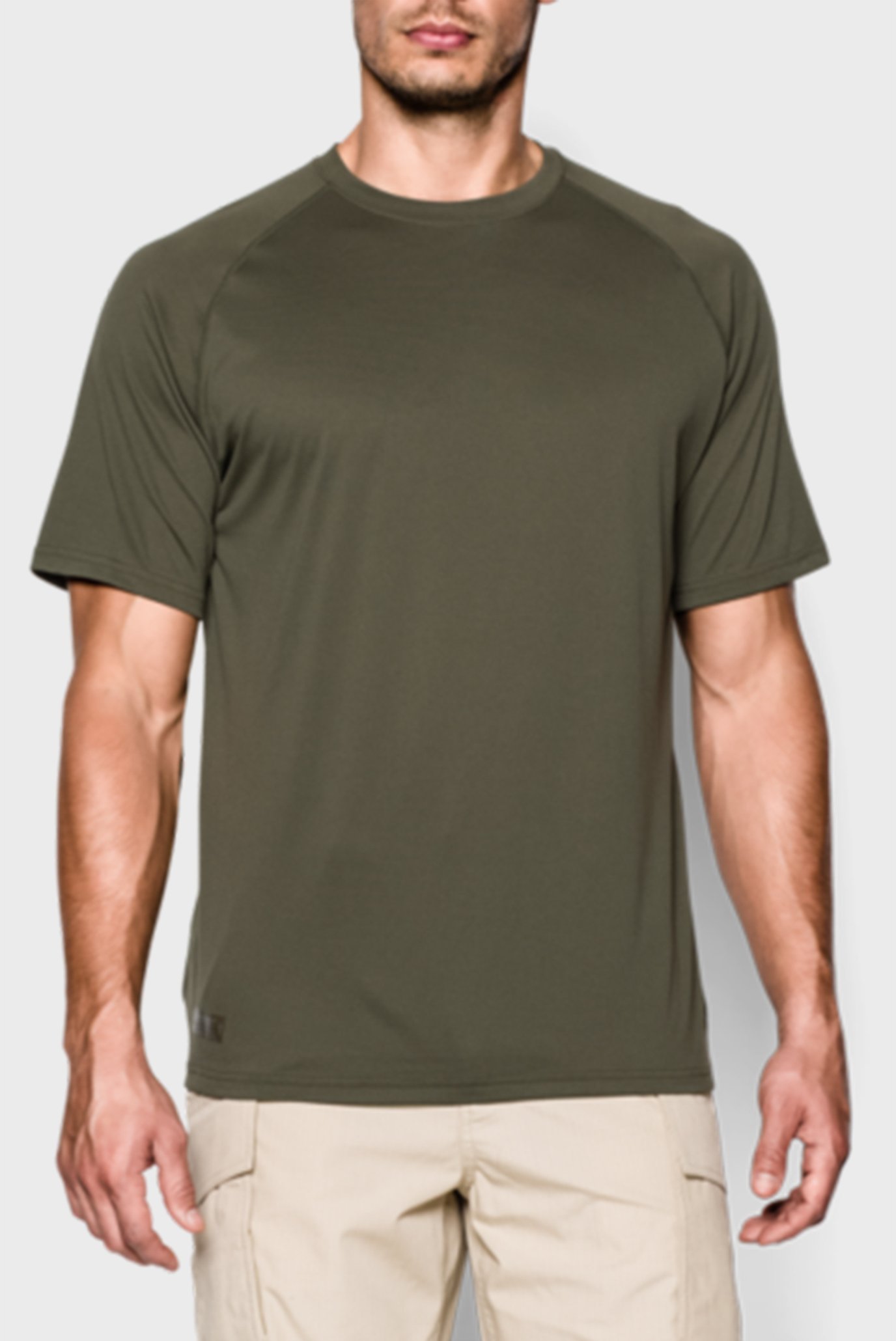 Мужская зеленая футболка UA TAC Tech T 1