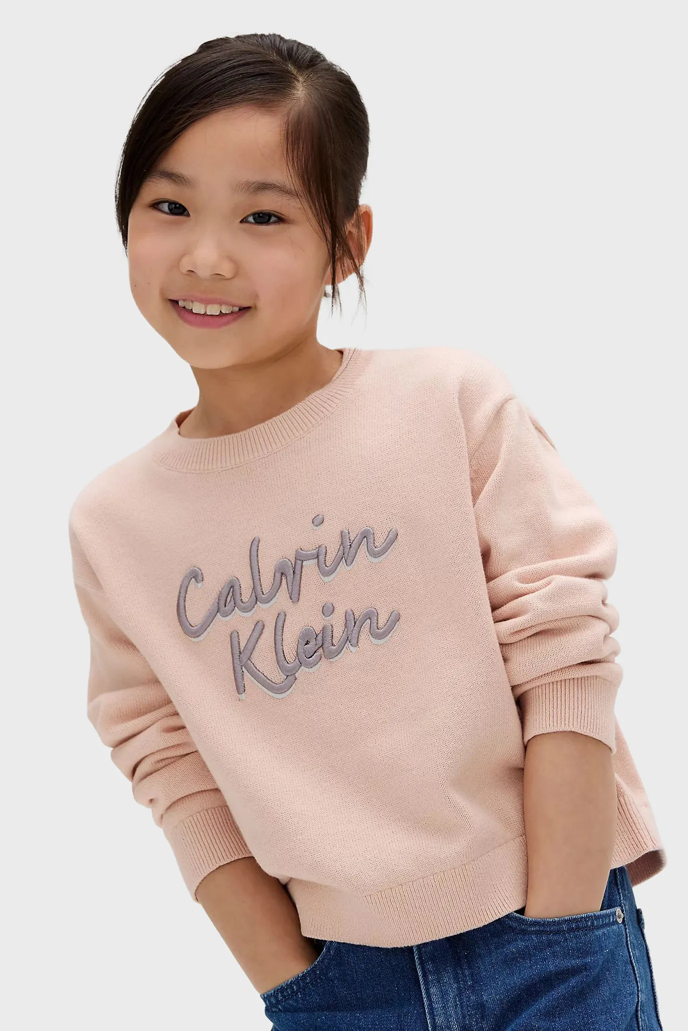 Дитячий пудровий джемпер 4