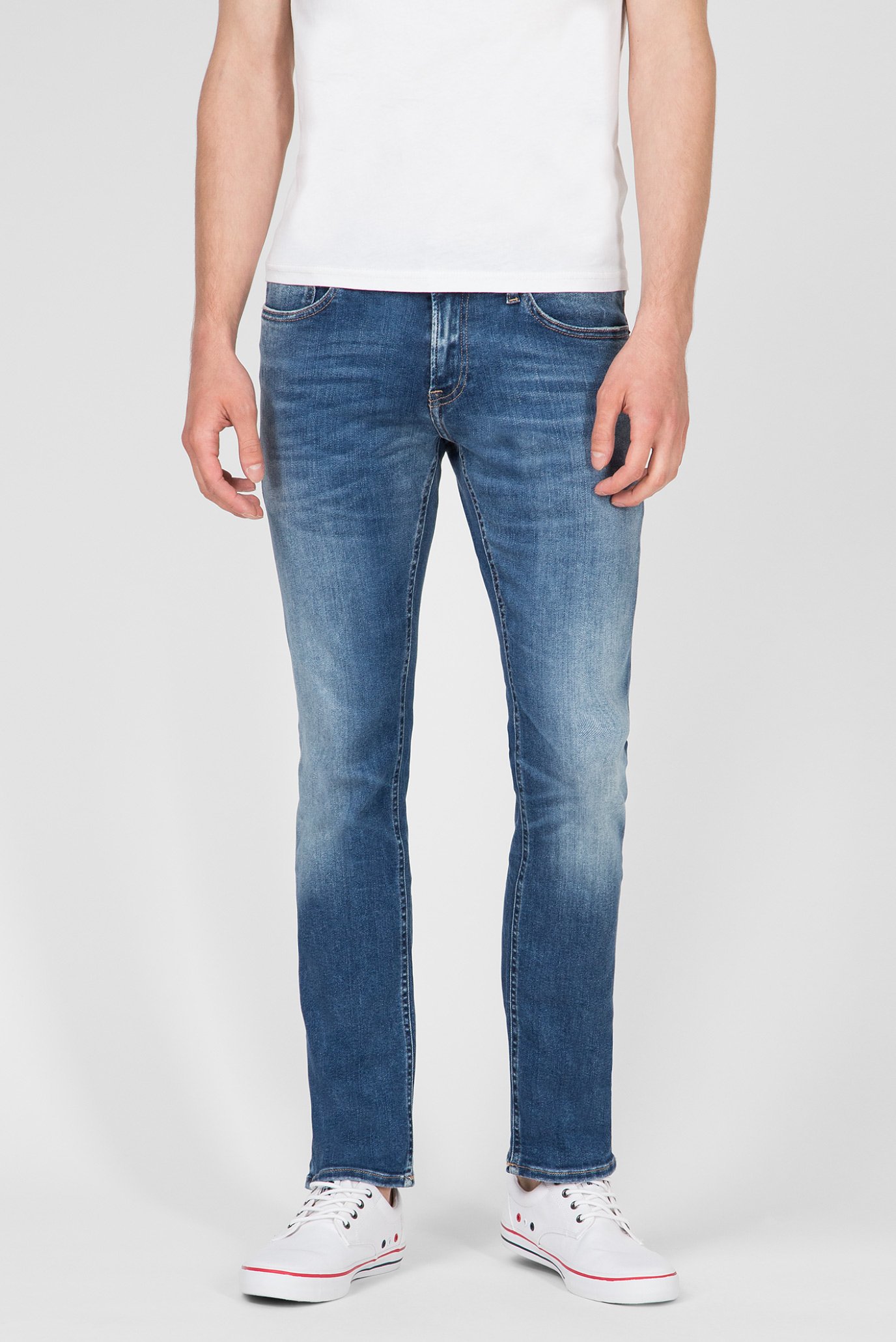 Мужские синие джинсы SLIM SCANTON Tommy Hilfiger DM0DM06124 — MD-Fashion, баркод 8719857491962