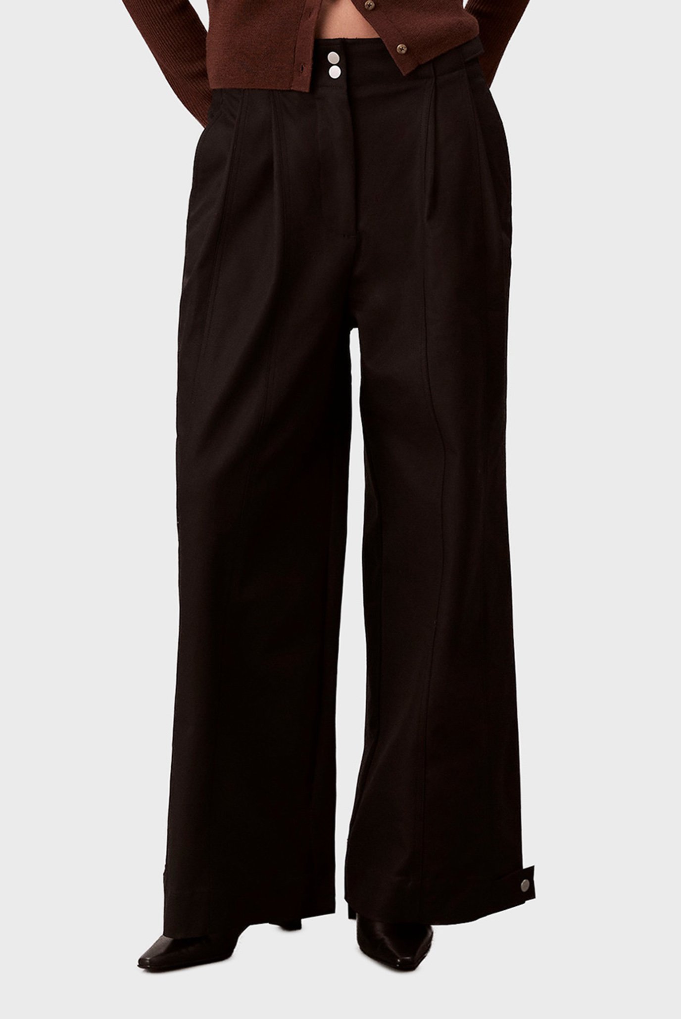 Женские черные брюки STRETCH CHINO Черный 6 Calvin Klein LV044D616G Женские черные брюки STRETCH CHINO Черный 6 Calvin Klein LV044D616G