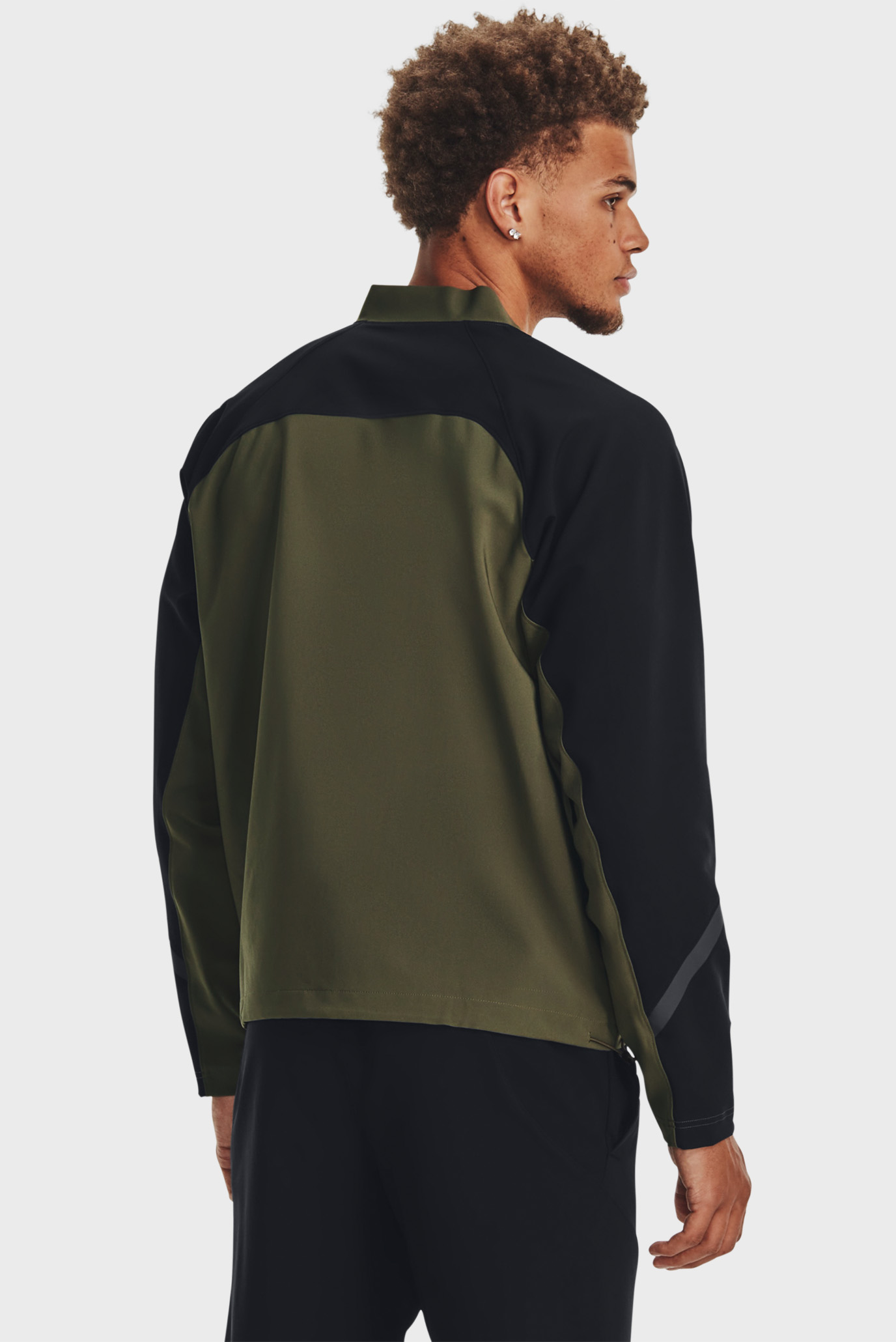 Мужской зеленый спортивный костюм (кофта, брюки) UA Knit Track Suit Under  Armour 1357139-390