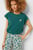Женская зеленая футболка TIARI