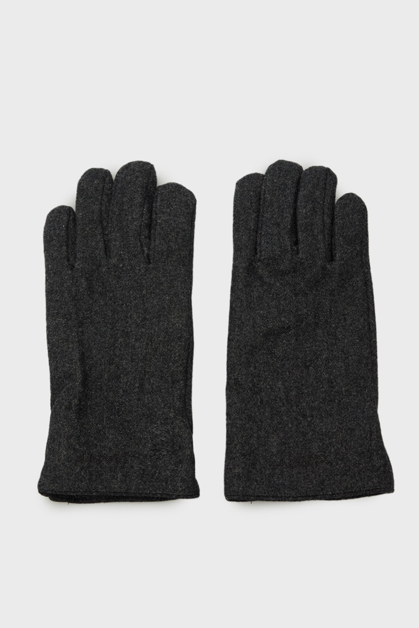 Мужские темно-серые шерстяные перчатки MELTON GLOVES 1