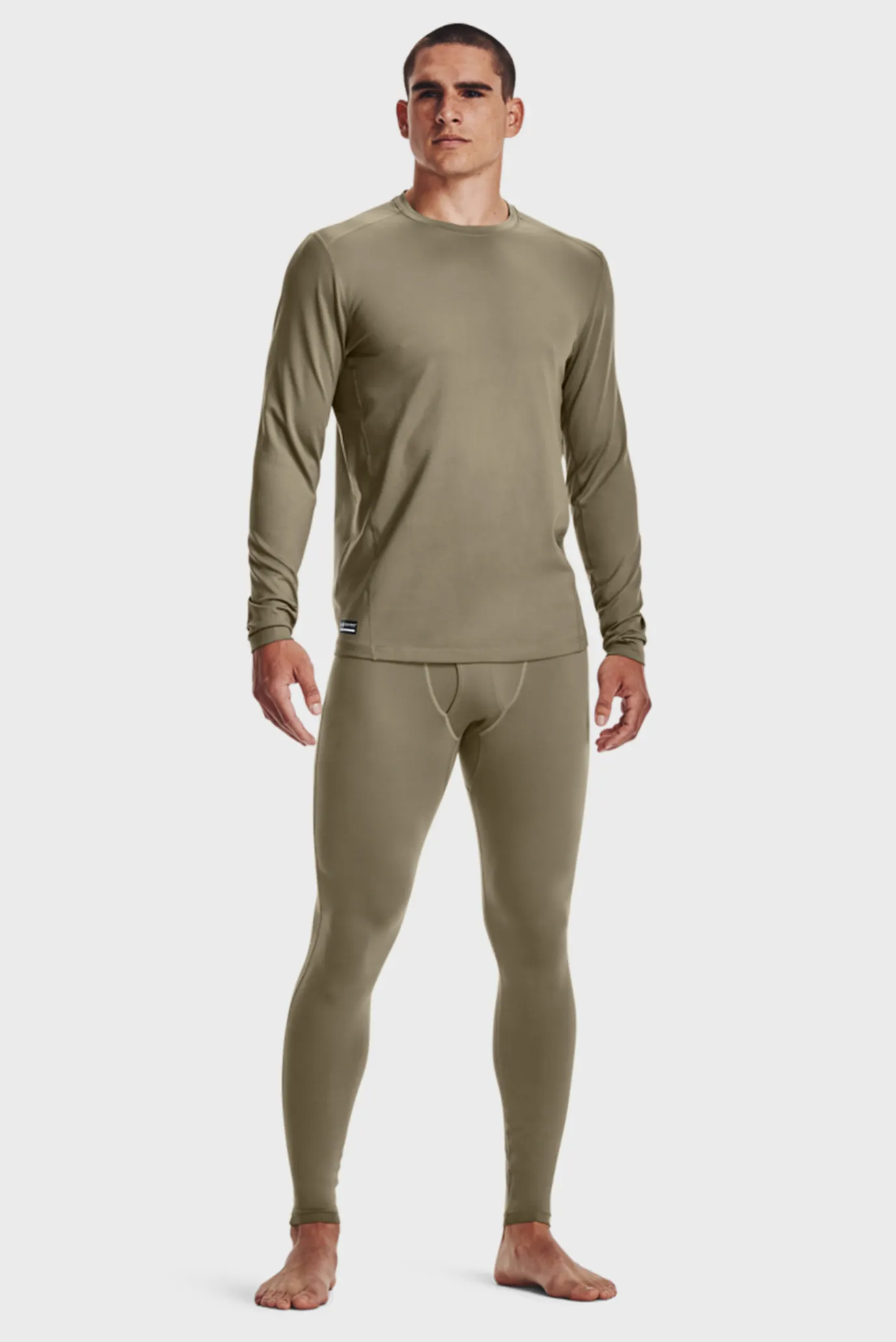 Чоловічий оливковий термореглан Tac Crew CGI Base 2