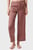 Жіночі теракотові брюки з візерунком DOVE